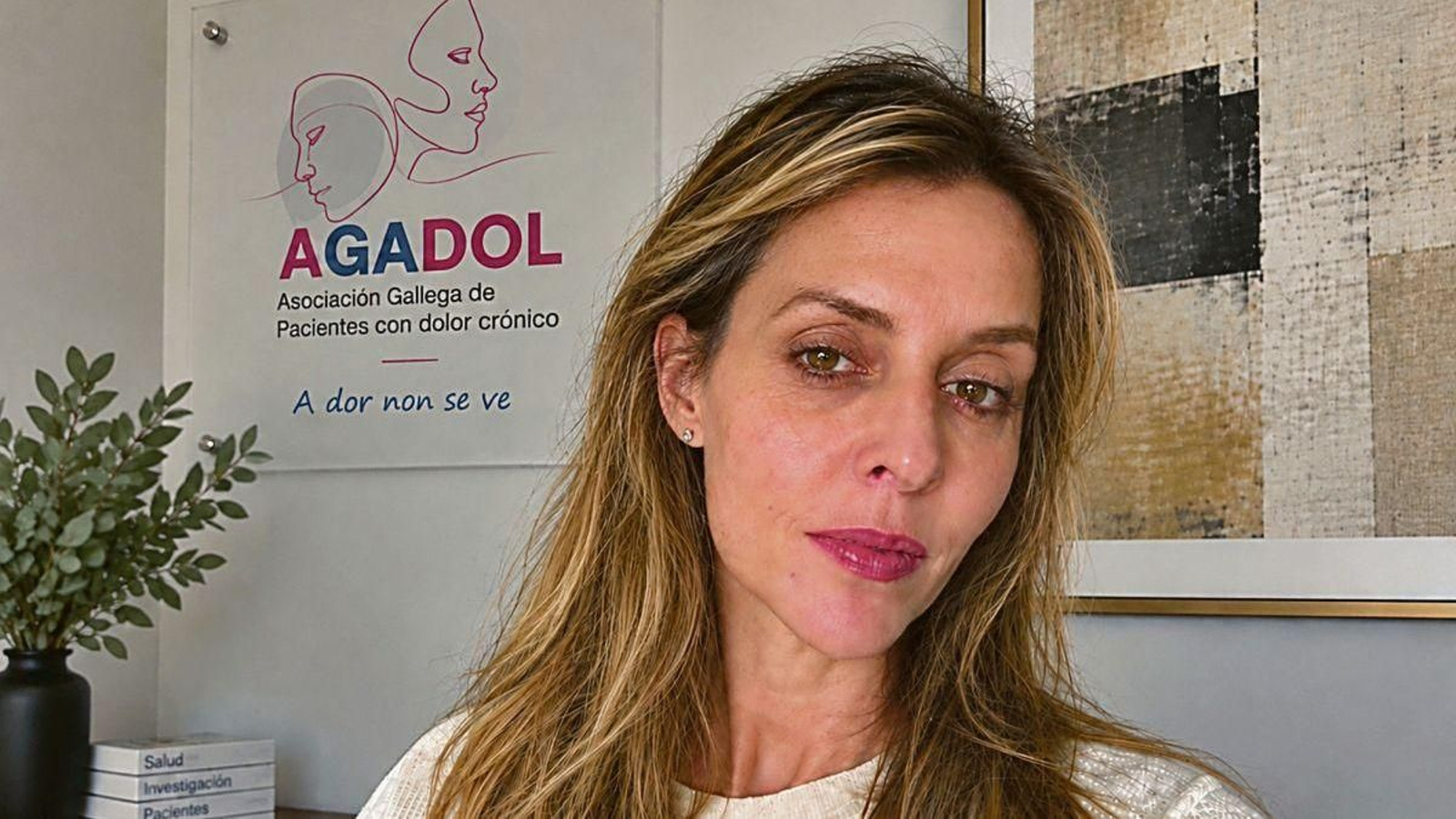 Silvia Fraga, presidenta de la asociación de dolor crónico.