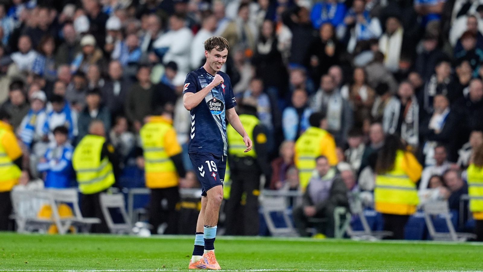 Galería | El Celta regresa al Santiago Bernabéu