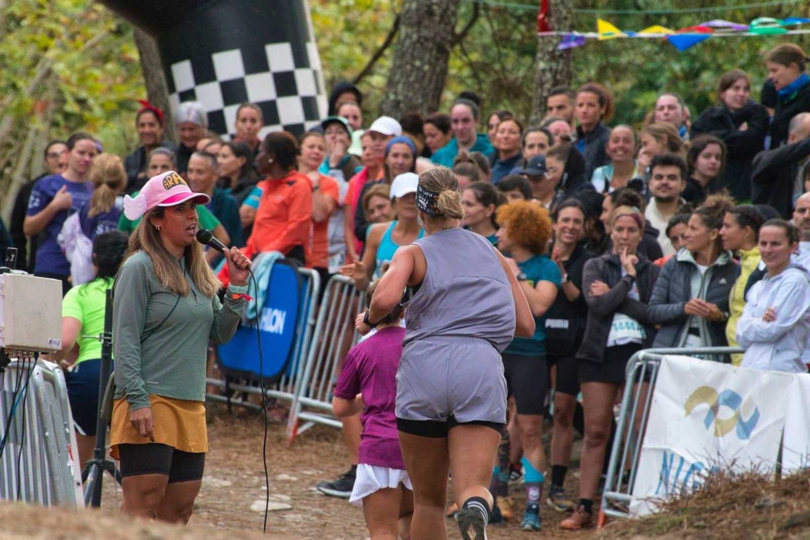 Carrera femenina en Monteferro.