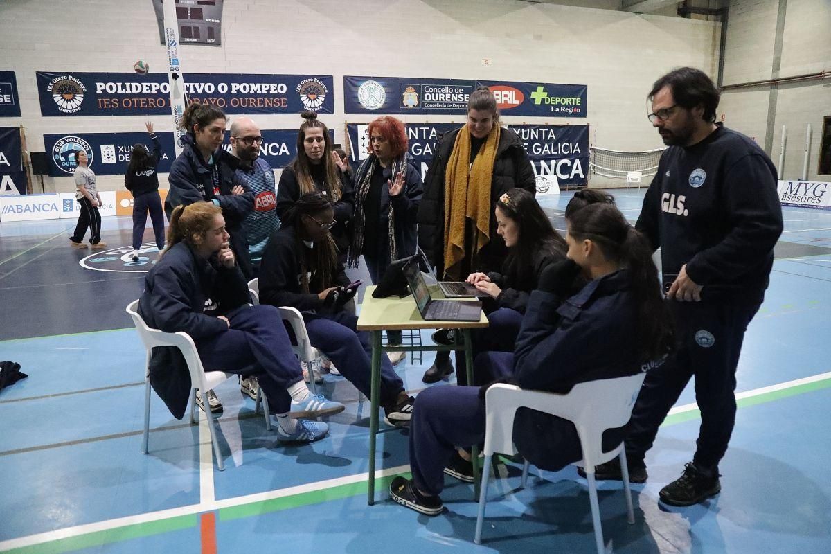 El Voleyourense, sin partido por incomparecencia del Leganés