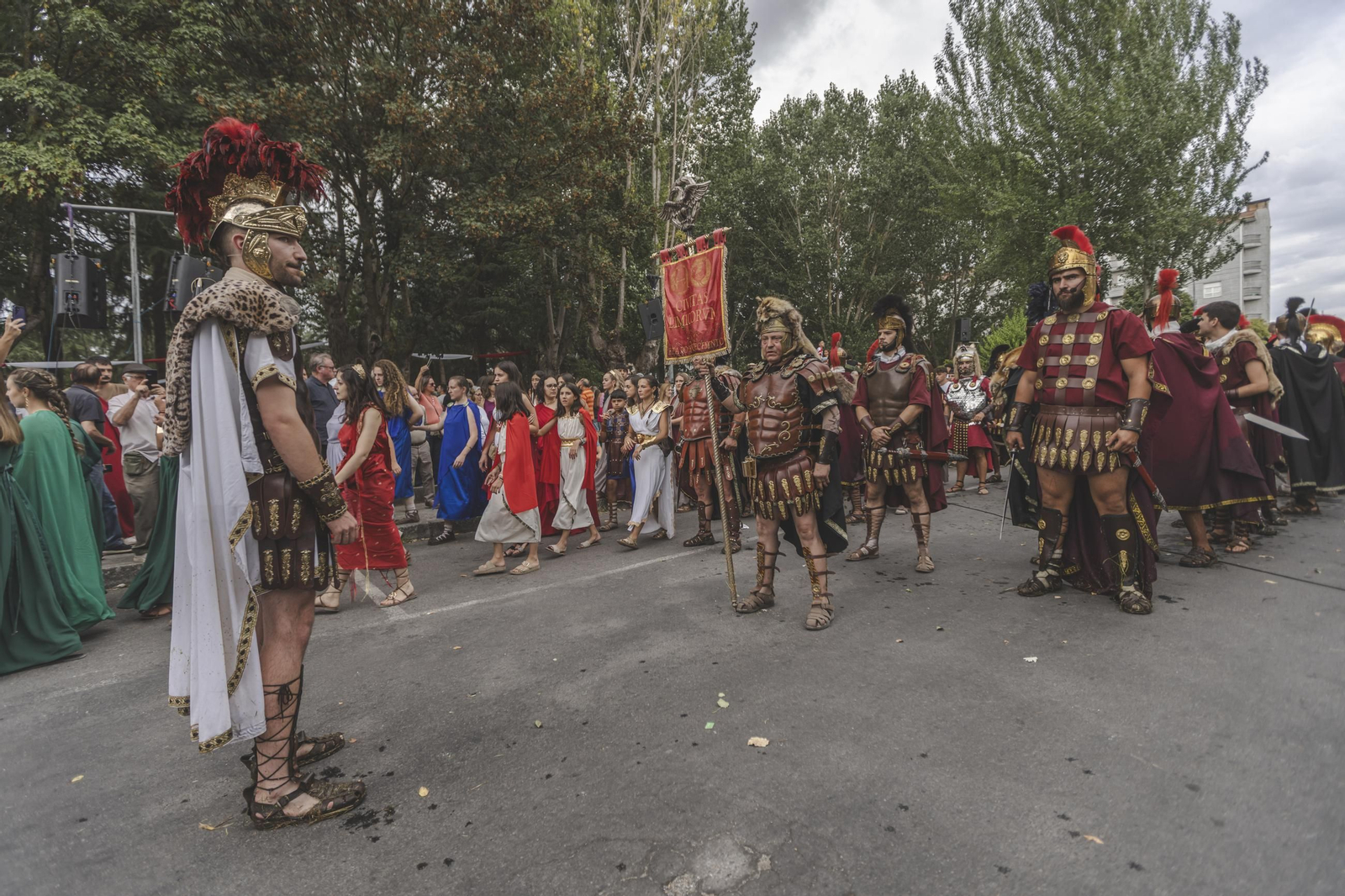 Galería | Los romanos cruzan el Lethes: Xinzo pone fin al Esquecemento, un evento con cifras récord