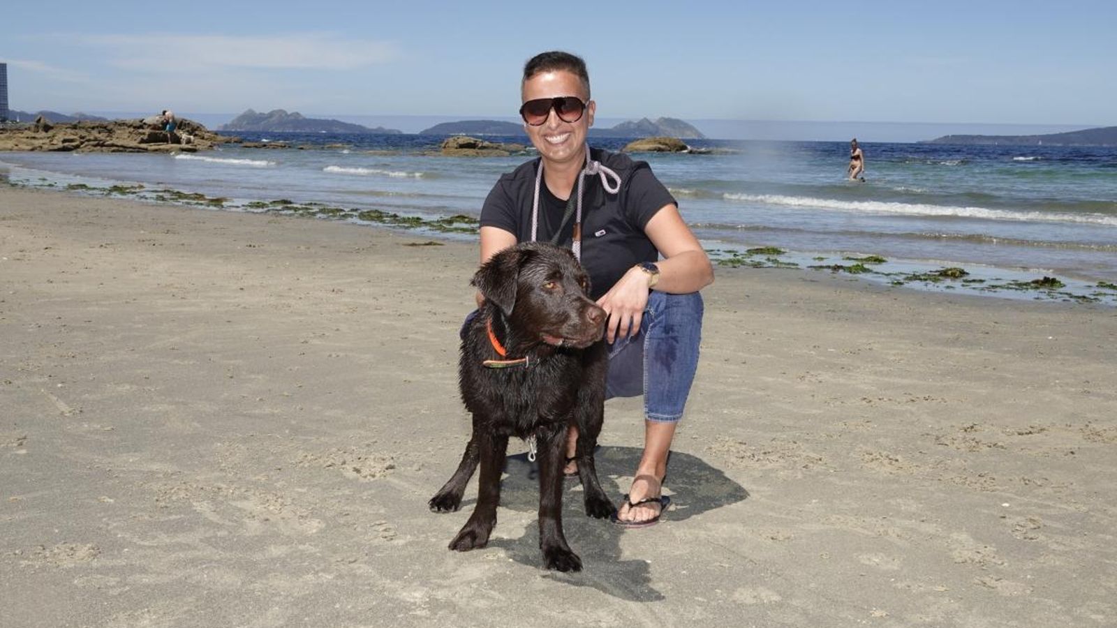 Carlota Ramos en A Calzoa.