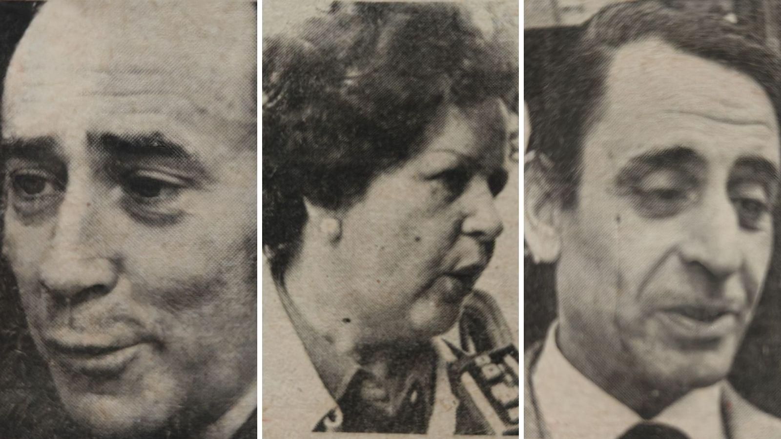 José Manuel Silva Méndez,  Amalia Sánchez Novoa y José Javier Álvarez González.