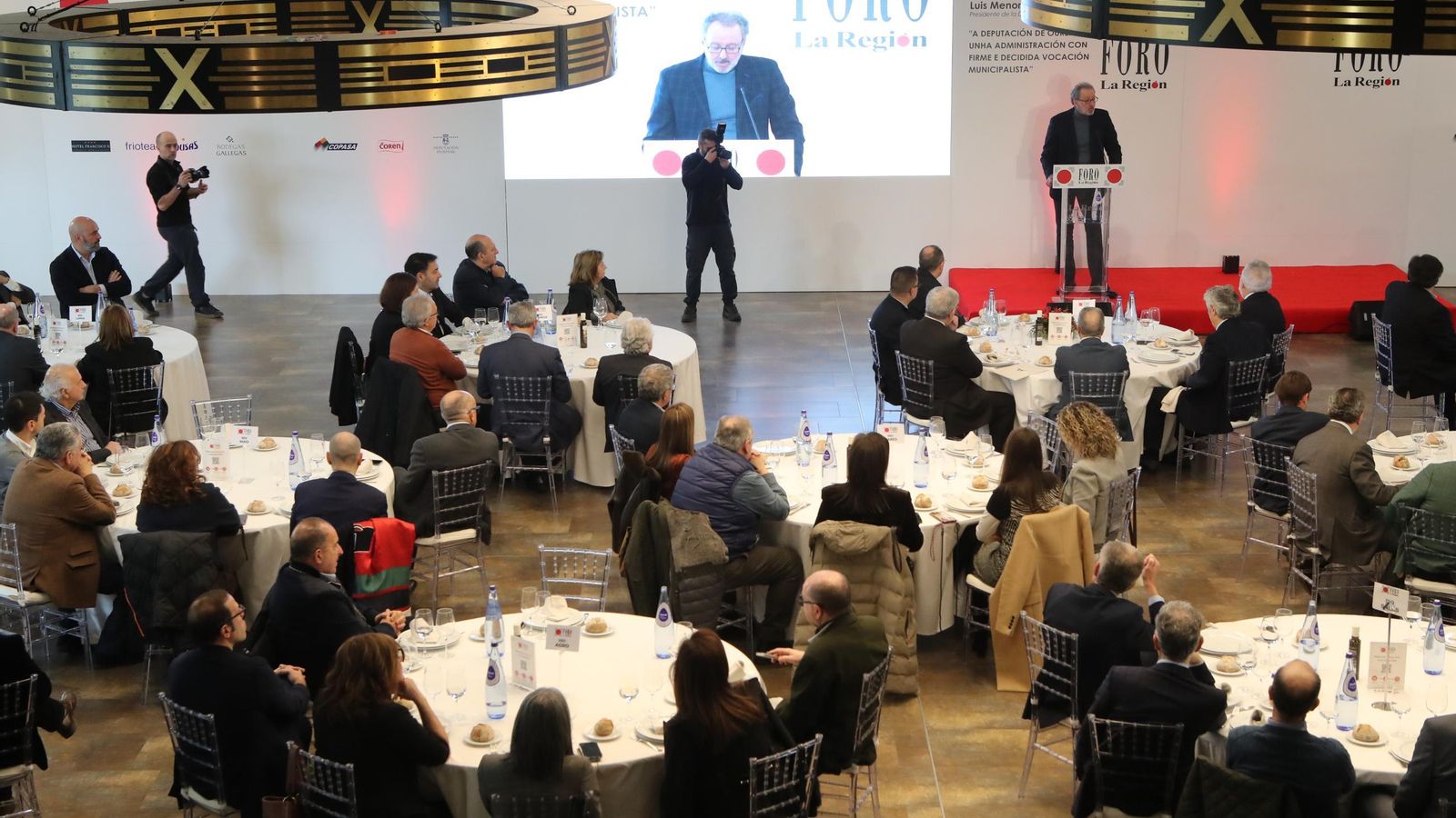 Foro La Región, con Luis Menor, presidente de la Diputación de Ourense.
