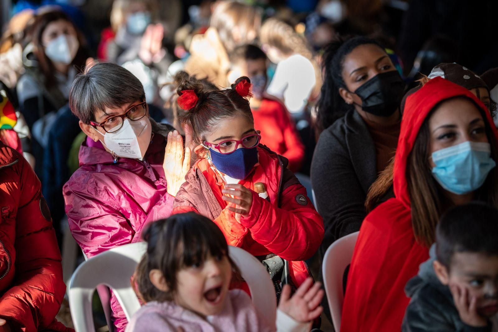 Entroido infantil en la Insua dos Poetas (O Carballiño
