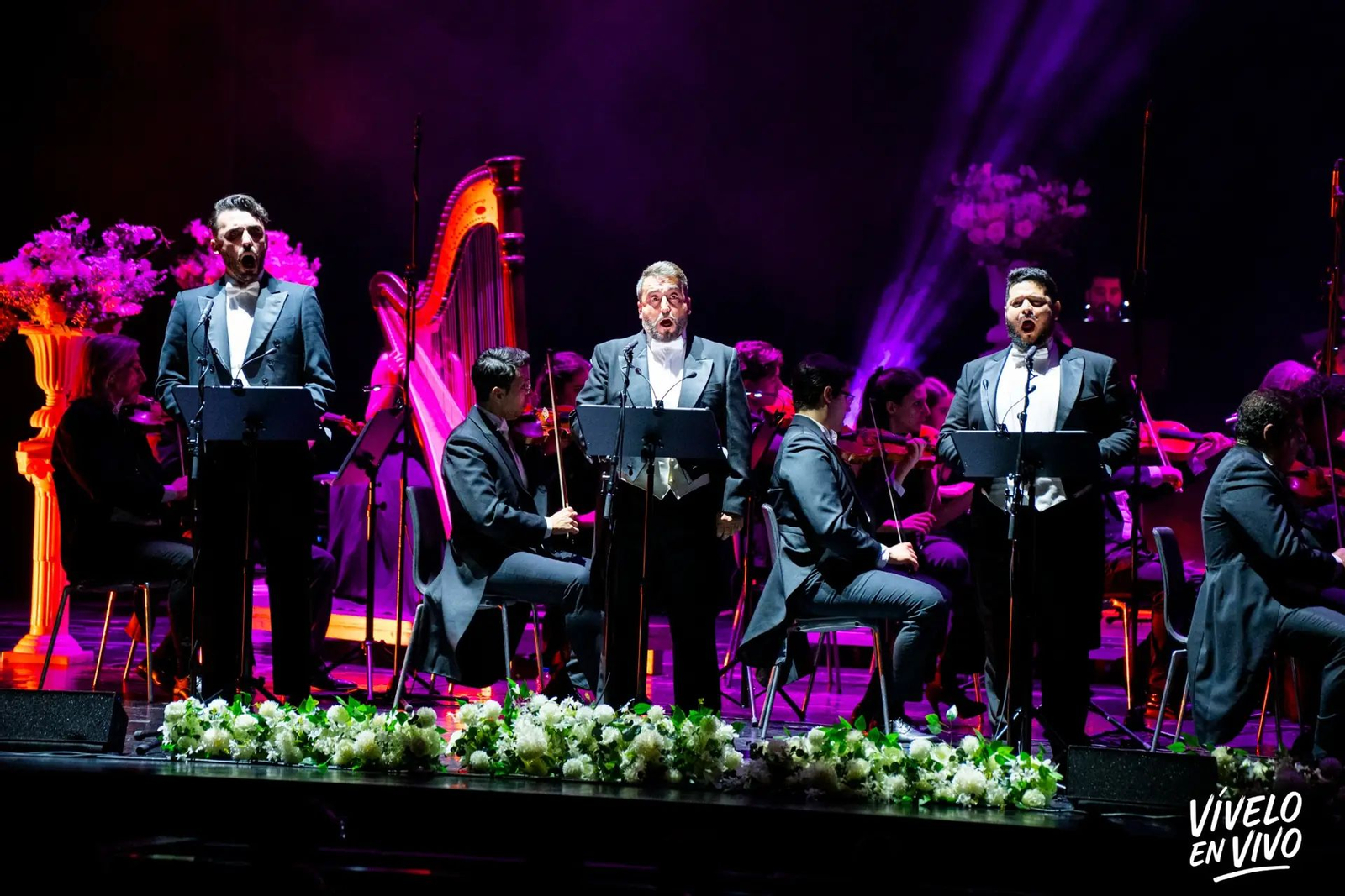 Una noche con los tres tenores.