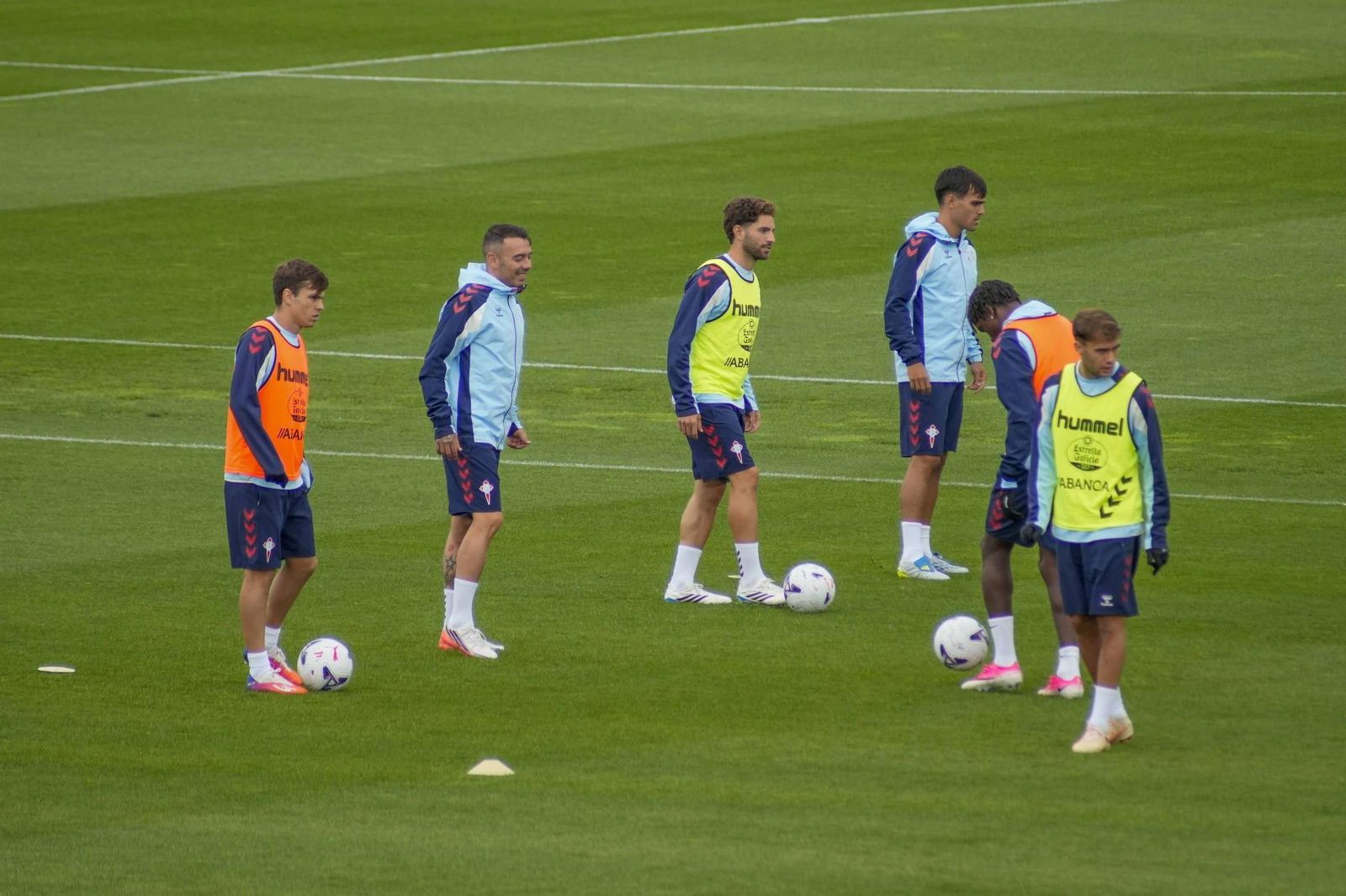 Galería | El Celta prepara su duelo ante Osasuna con Driouech ya incorporado