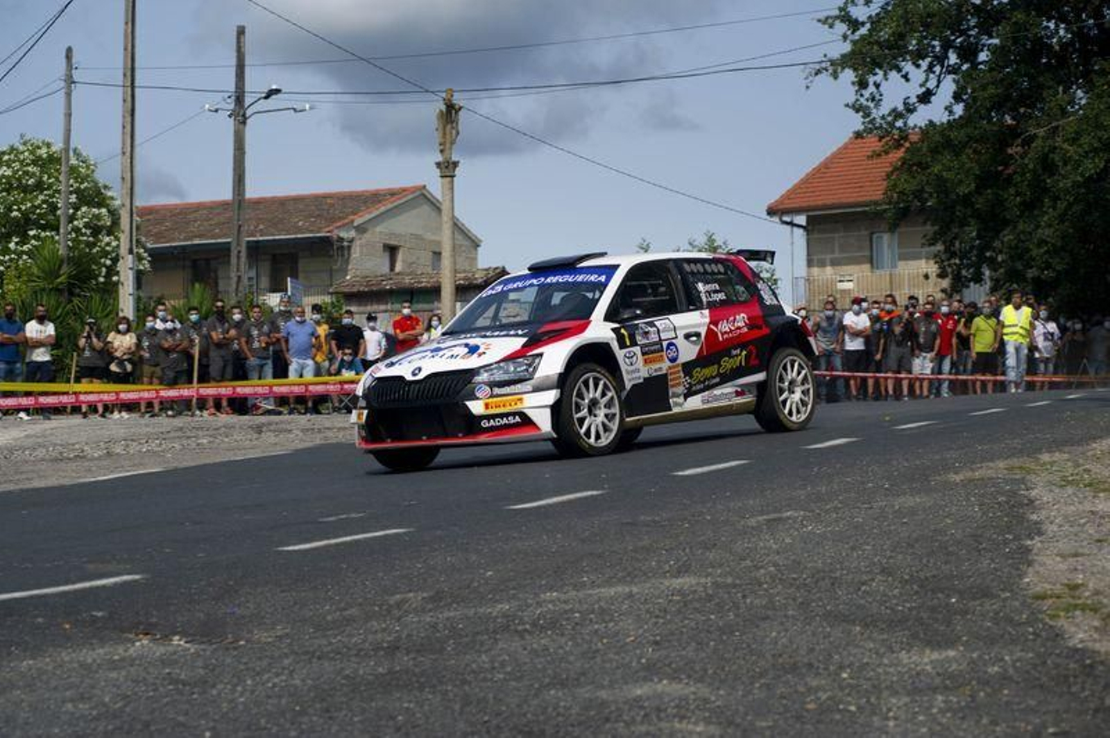 El Rally do Lacón, este sábado por la tarde (MARTIÑO PINAL)
