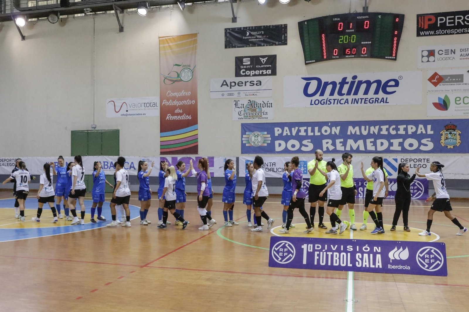Galería | Ourense Ontime cae ante el líder