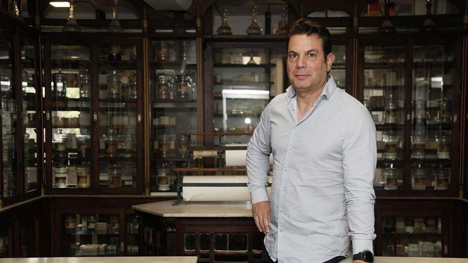 Tomás Sancho, responsable da Botica de Doade