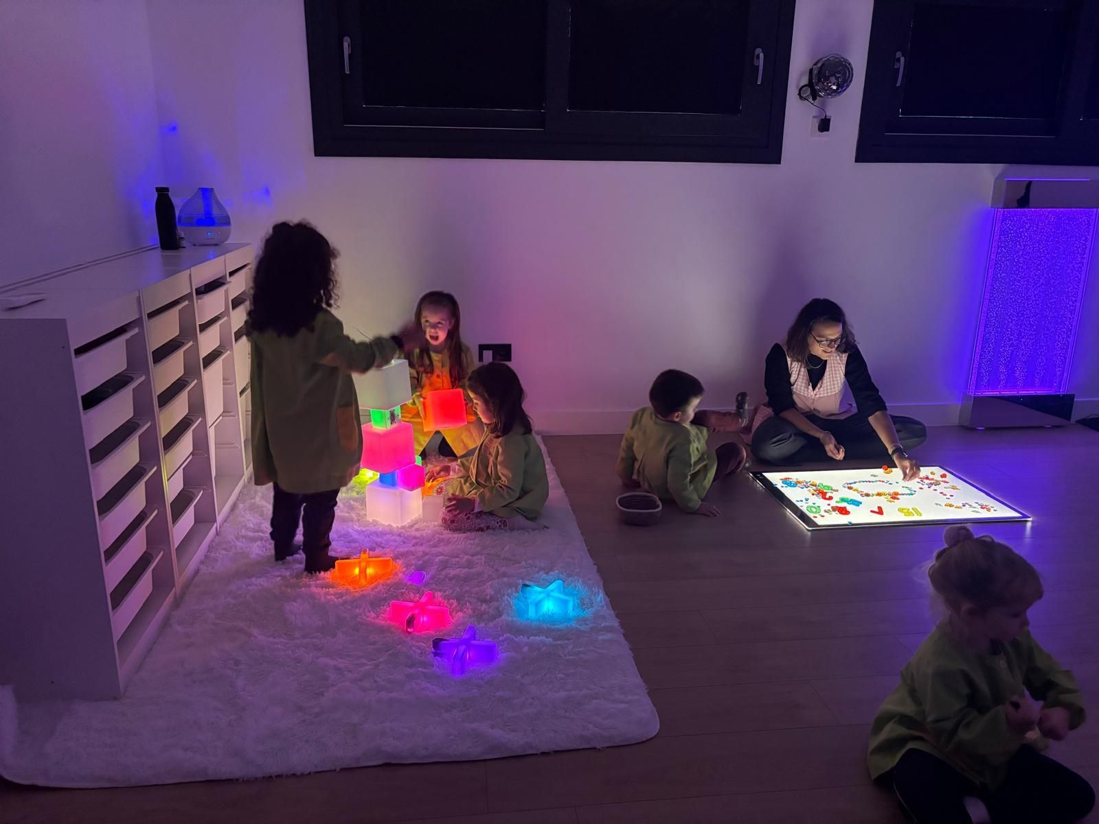 Aula multisensorial en el Guillelme Brown