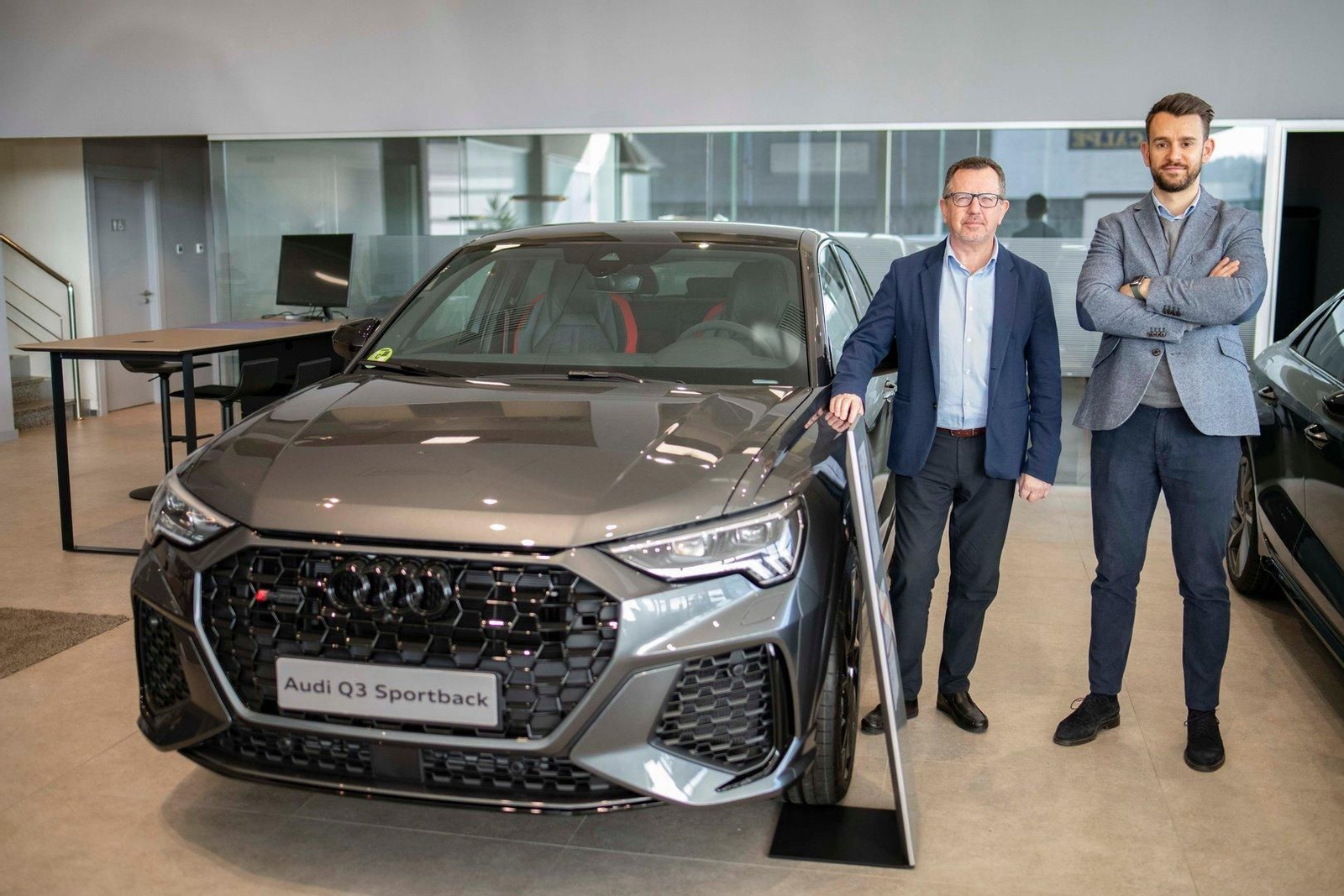 Eladio González y Marcos Rodríguez, de Apersa.