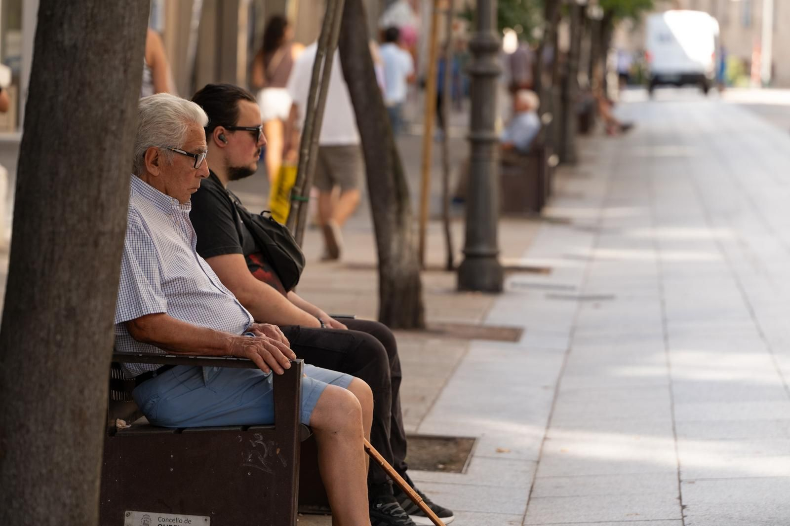 Galería | Así vivió Ourense el día más caluroso de Europa