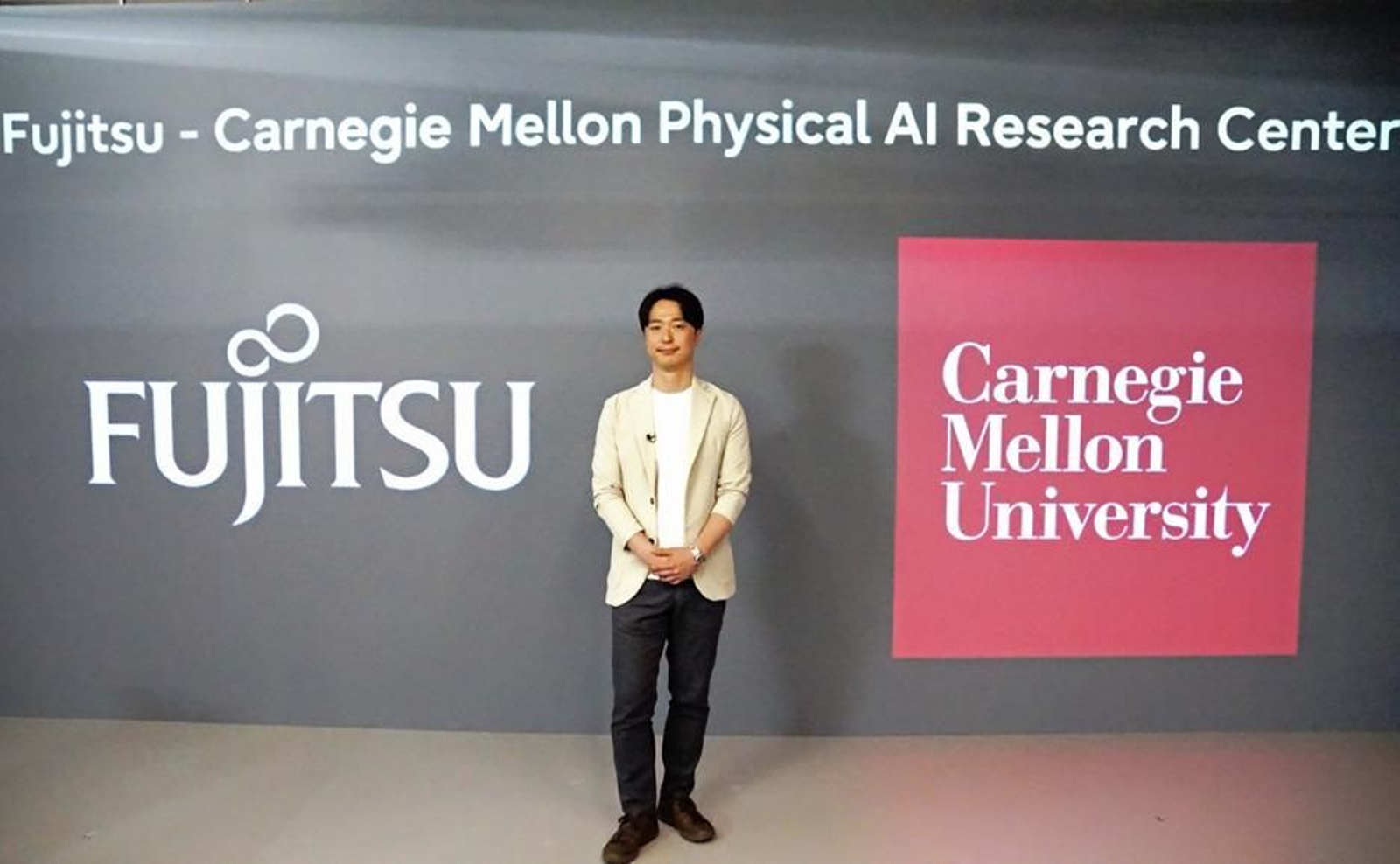 Presentación del proyecto de Fujitsu y la universidad Carnegie Mellon