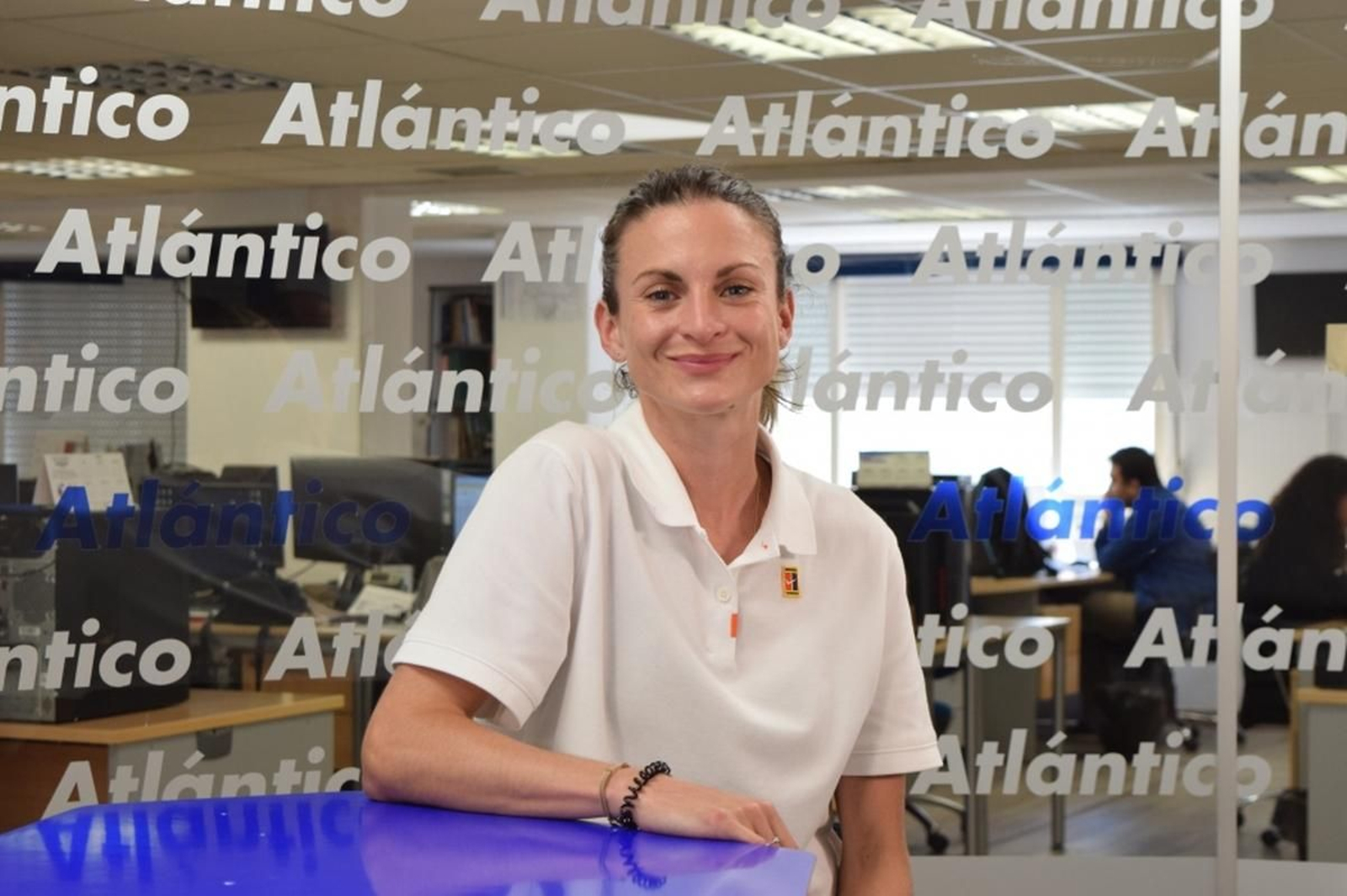 Alice Finot visitó Atlántico para charlar sobre su historia personal y sus aspiraciones para los próximos JJOO.