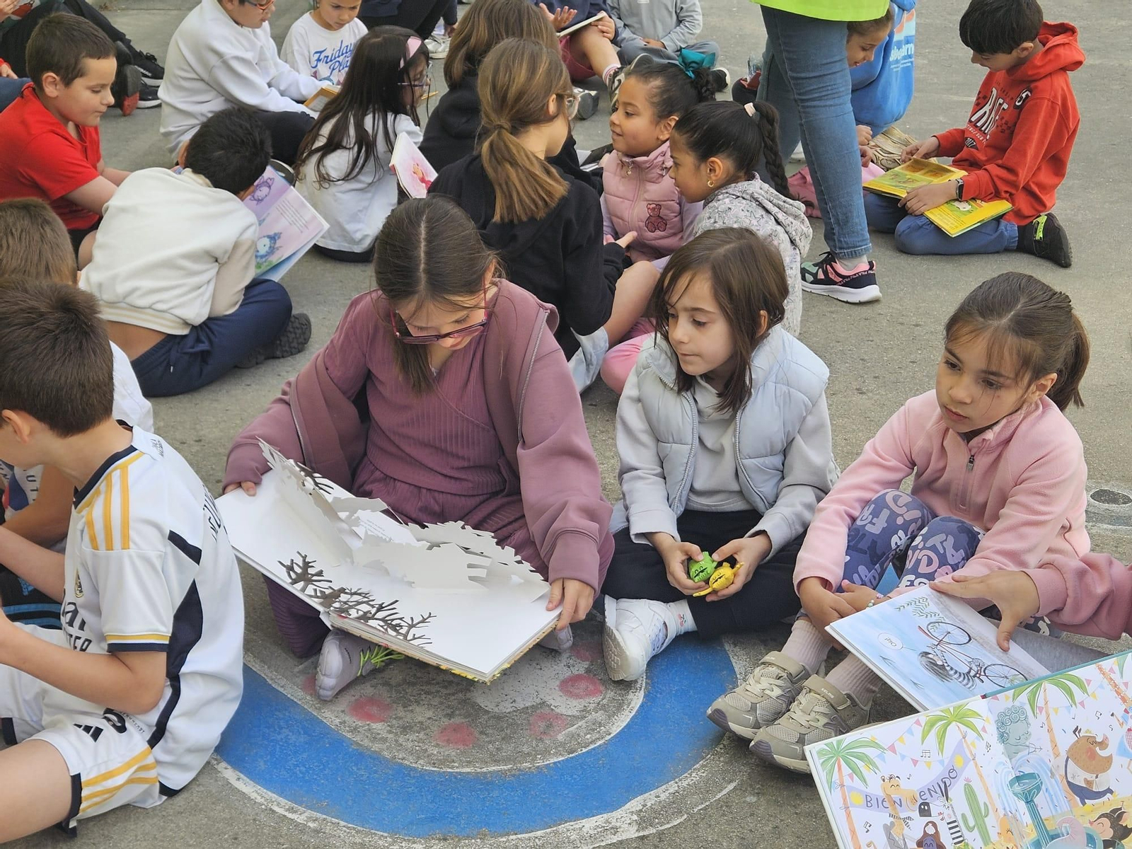 O Día do Libro no colexio Curros Enríquez de Celanova
