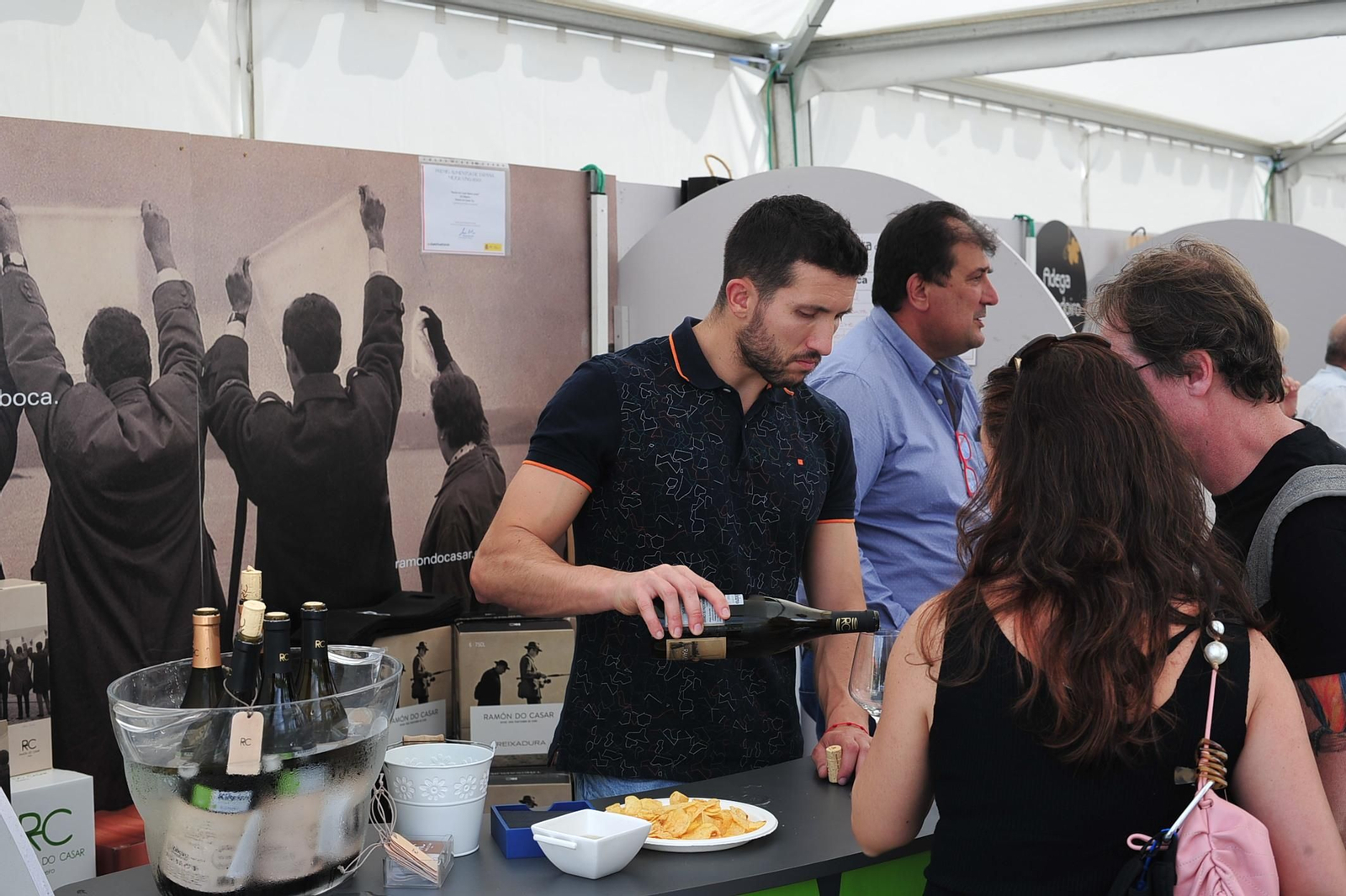 Feria do viño do Ribeiro. José Paz