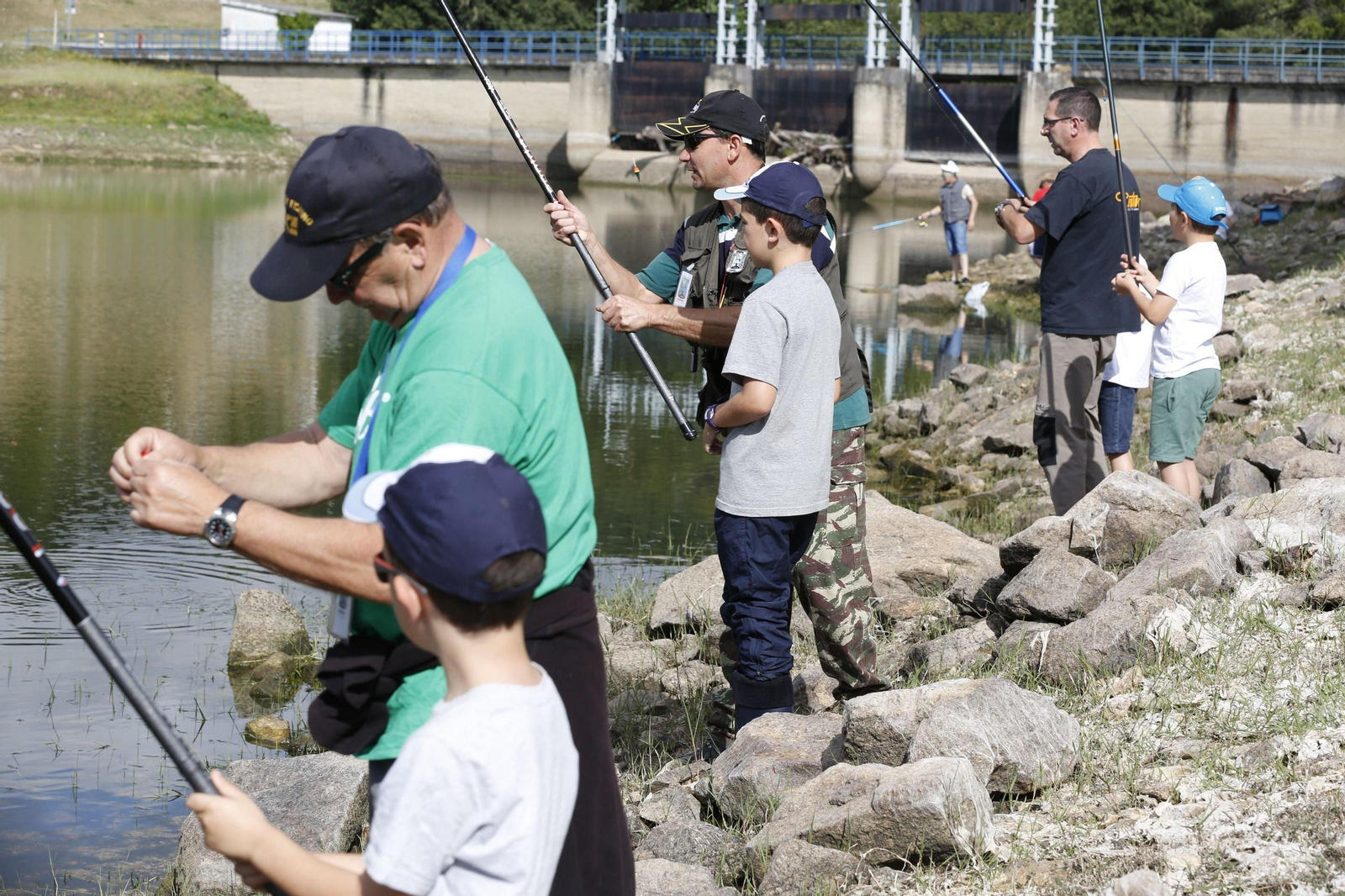 Pesca Ourense +D en Cachamuiña