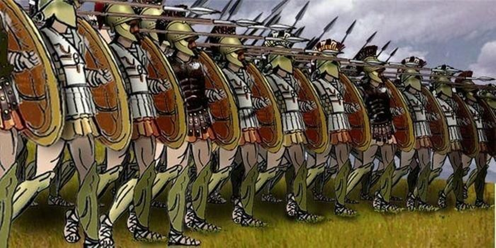Soldados del un ejército de la época.