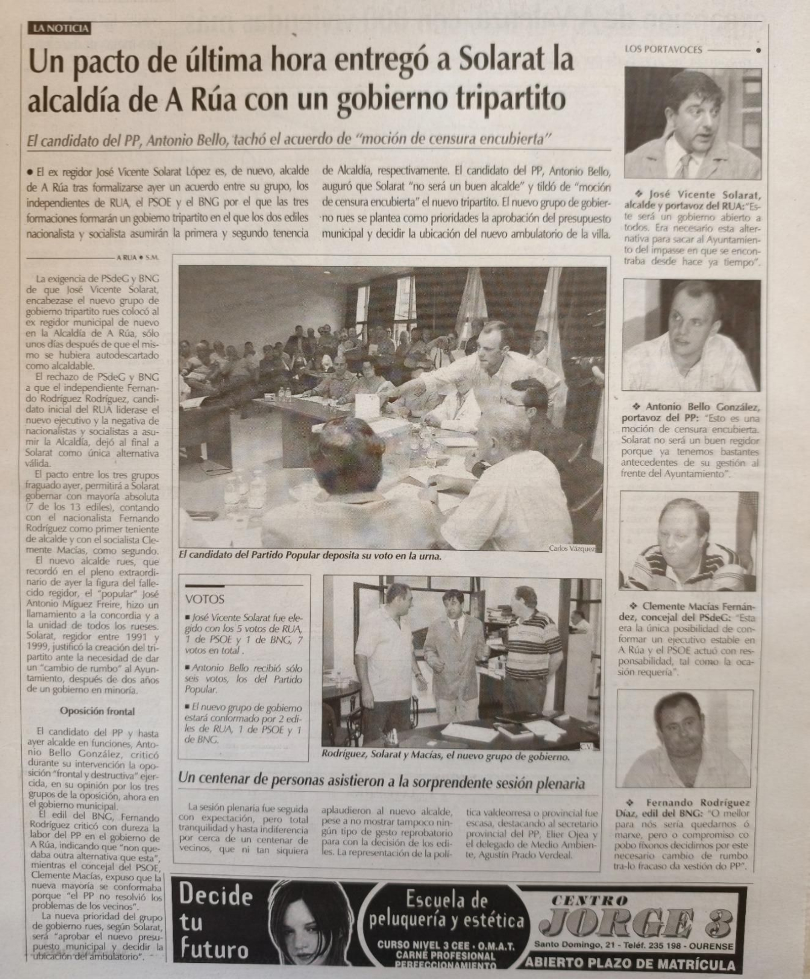 29 de agosto de 2001.