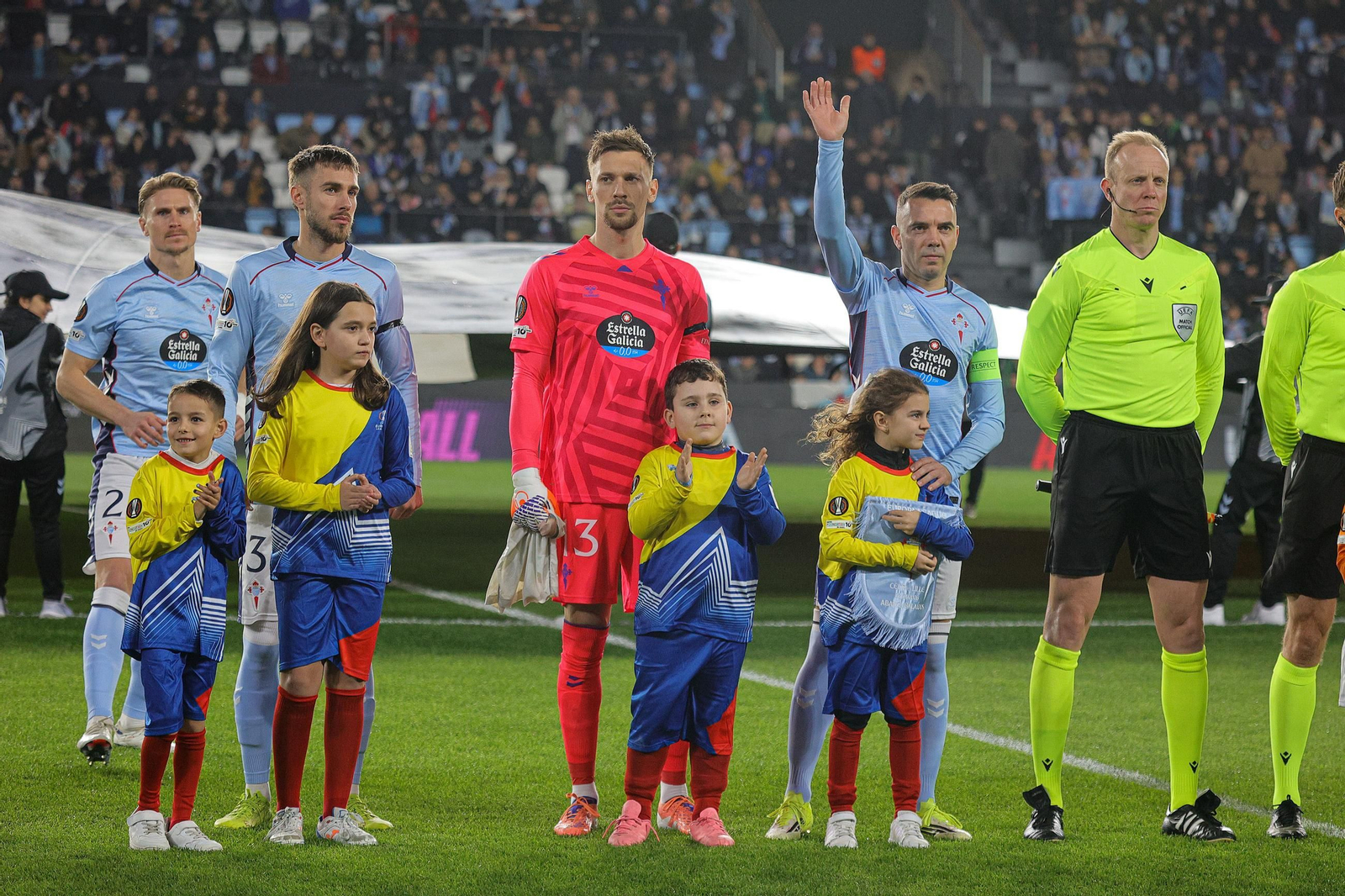 Galería | El Celta recibe al Lille en Balaídos