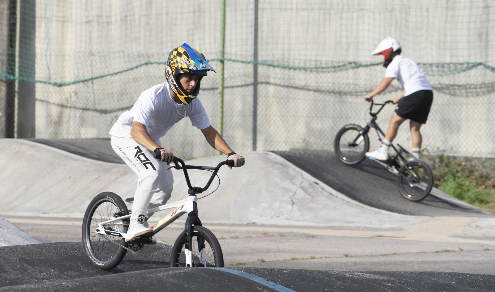 Galería | El pumptrack, protagonista en la sesión de +Deporte Atlántico