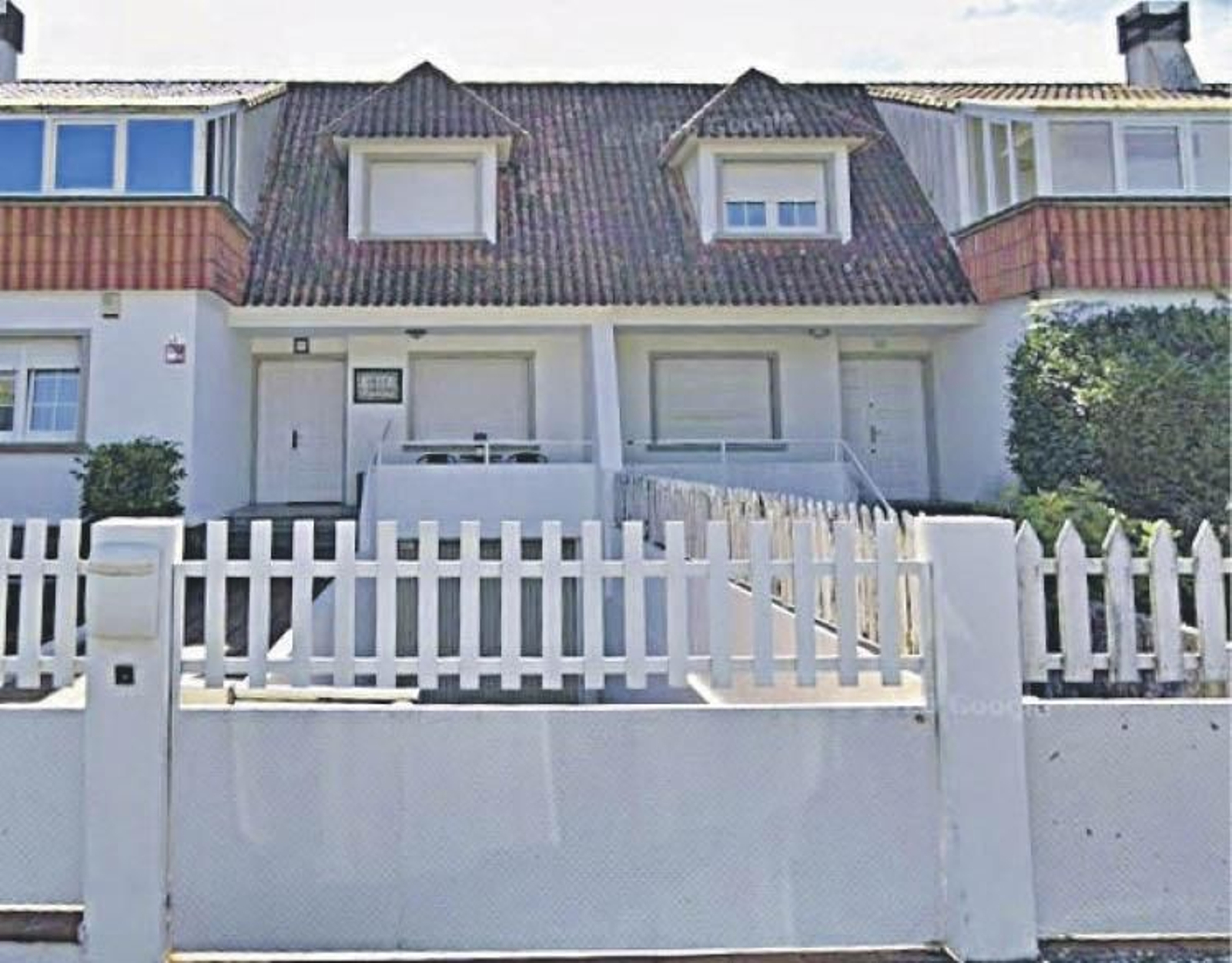 Una vivienda unifamiliar en Vilagarcía de Arousa que saldrá a subasta en noviembre.