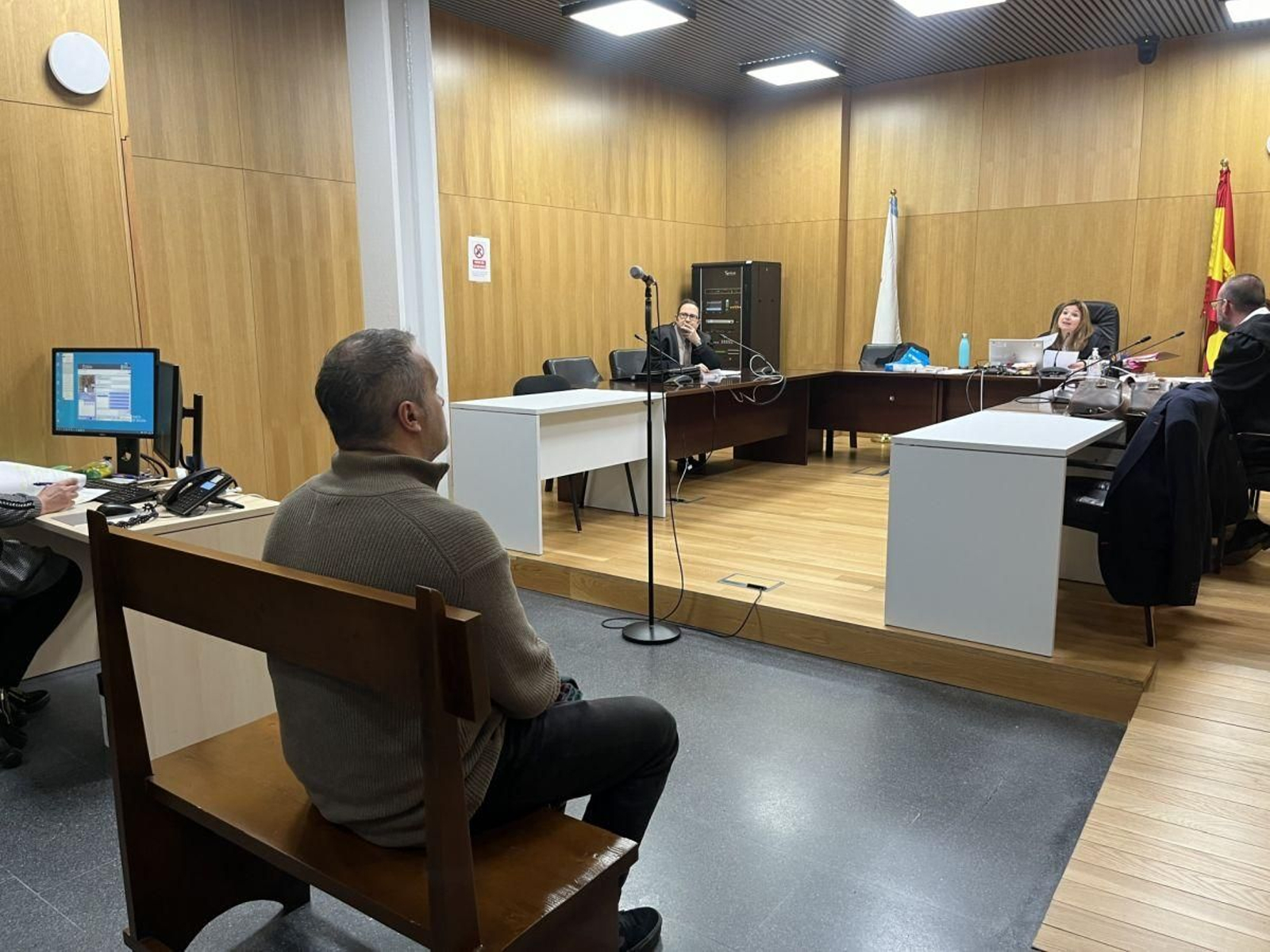 Enrique F.V., en el Juzgado Penal 2.