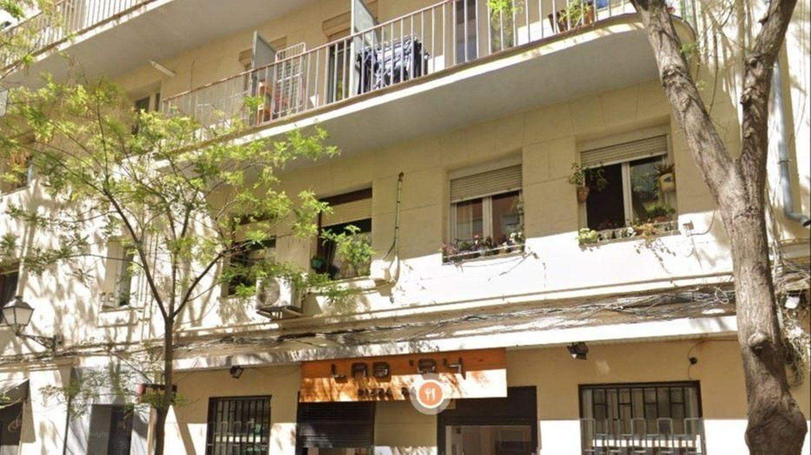 Vivienda donde fue hallado muerto el hombre en Arganzuela