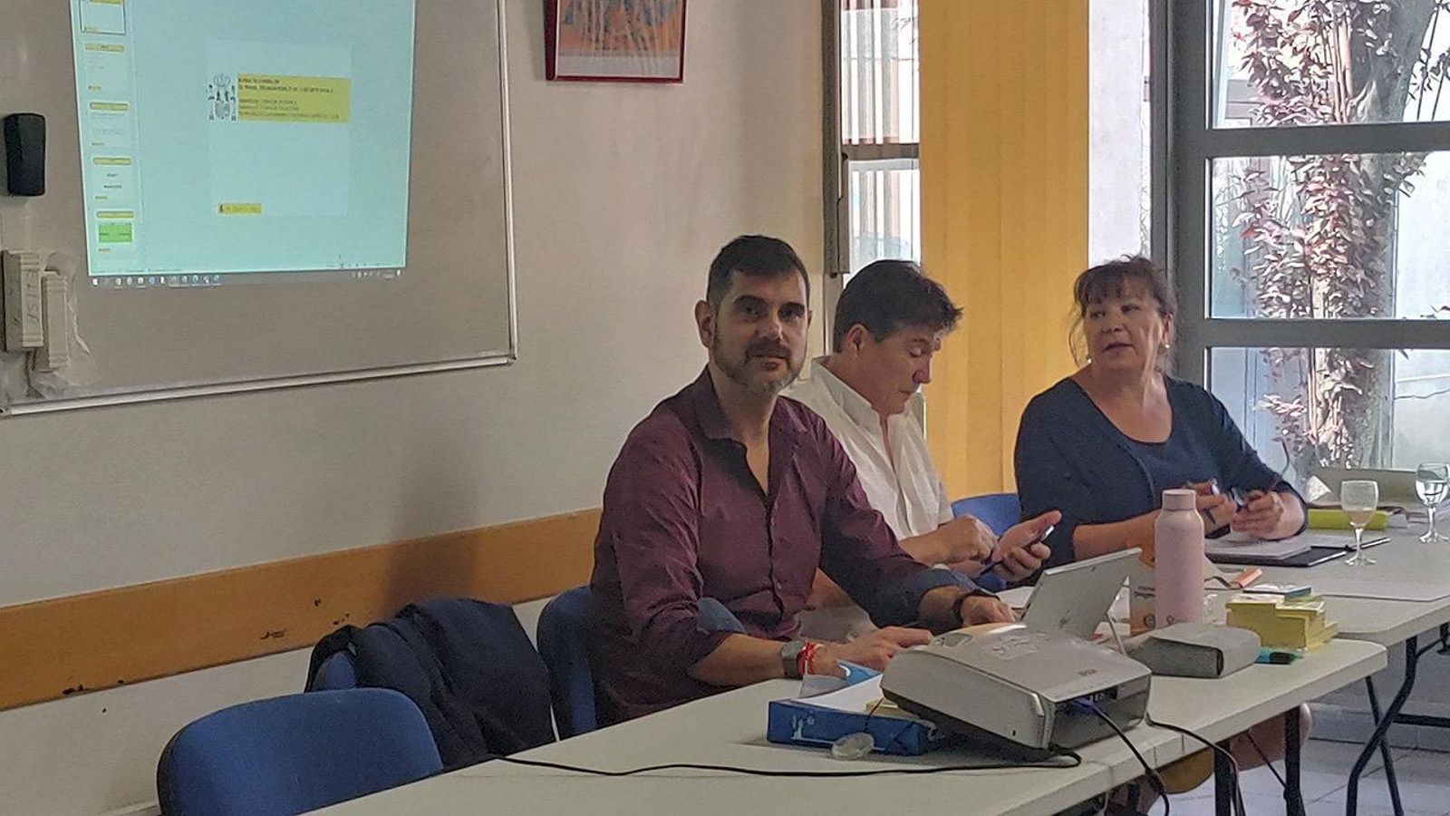 Daniel Solana en un reciente encuentro con las asociaciones españolas