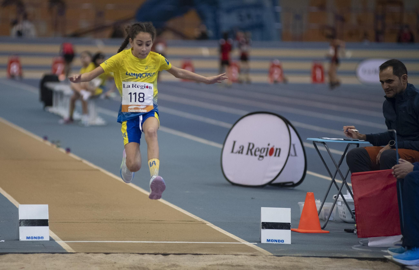 Galería | +Deporte La Región arranca la temporada 2026 con el 7º Torneo de Atletismo de Pista Cubierta
