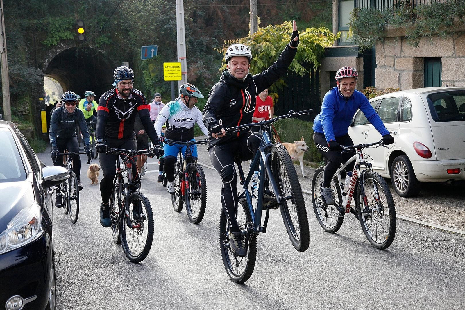 Los ourensanos arancaron el 2025 con la Subida a la Costiña de Canedo.