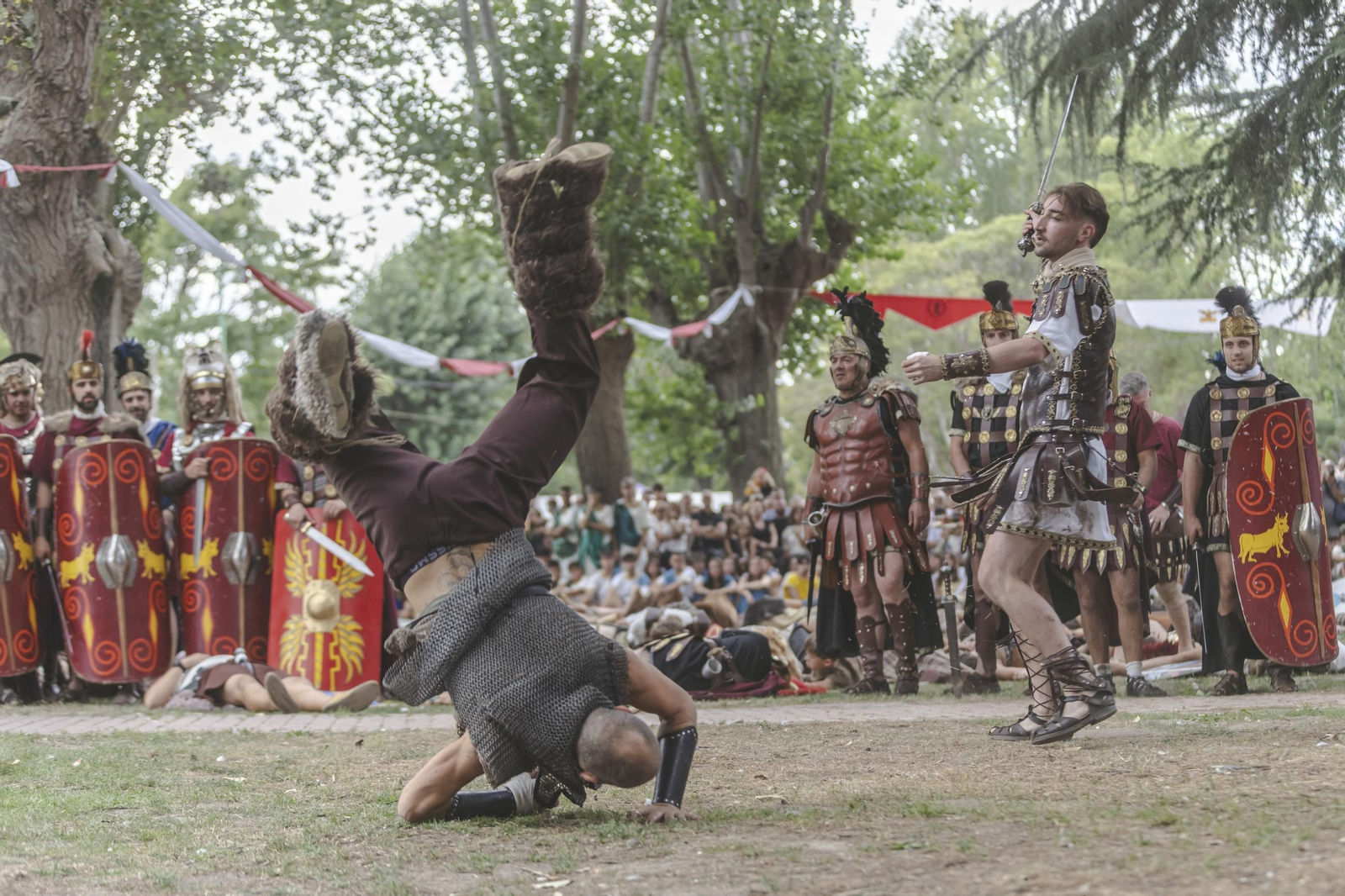 Galería | Los romanos cruzan el Lethes: Xinzo pone fin al Esquecemento, un evento con cifras récord