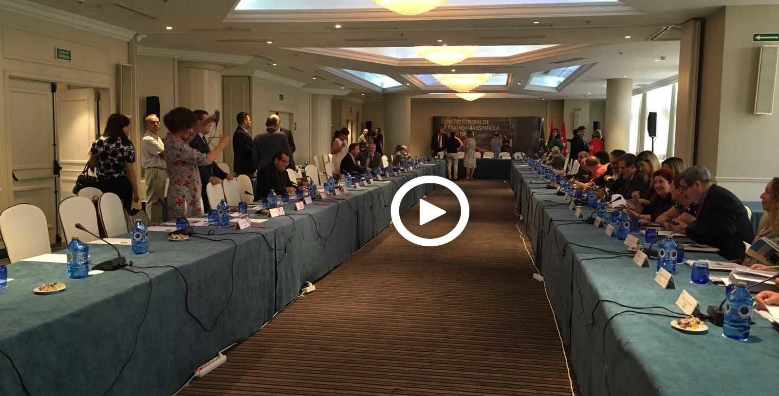 Comienza el II Pleno del VII Mandato del CGCEE