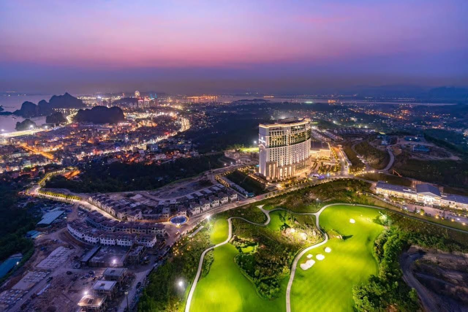 Imagen recreada del proyecto de golf en Vietnam