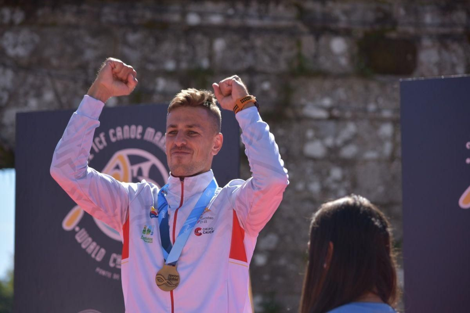 Manu Garrido, campeón mundial.