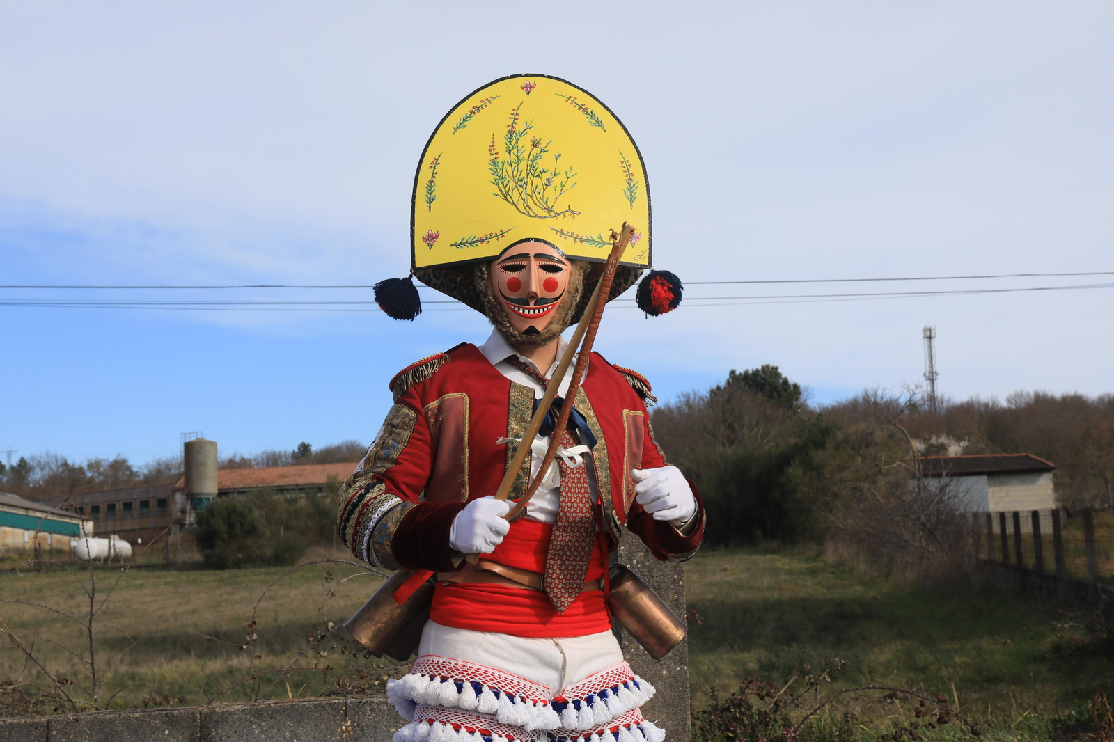 Desfile de entroido infantil en Cualedro. José Paz