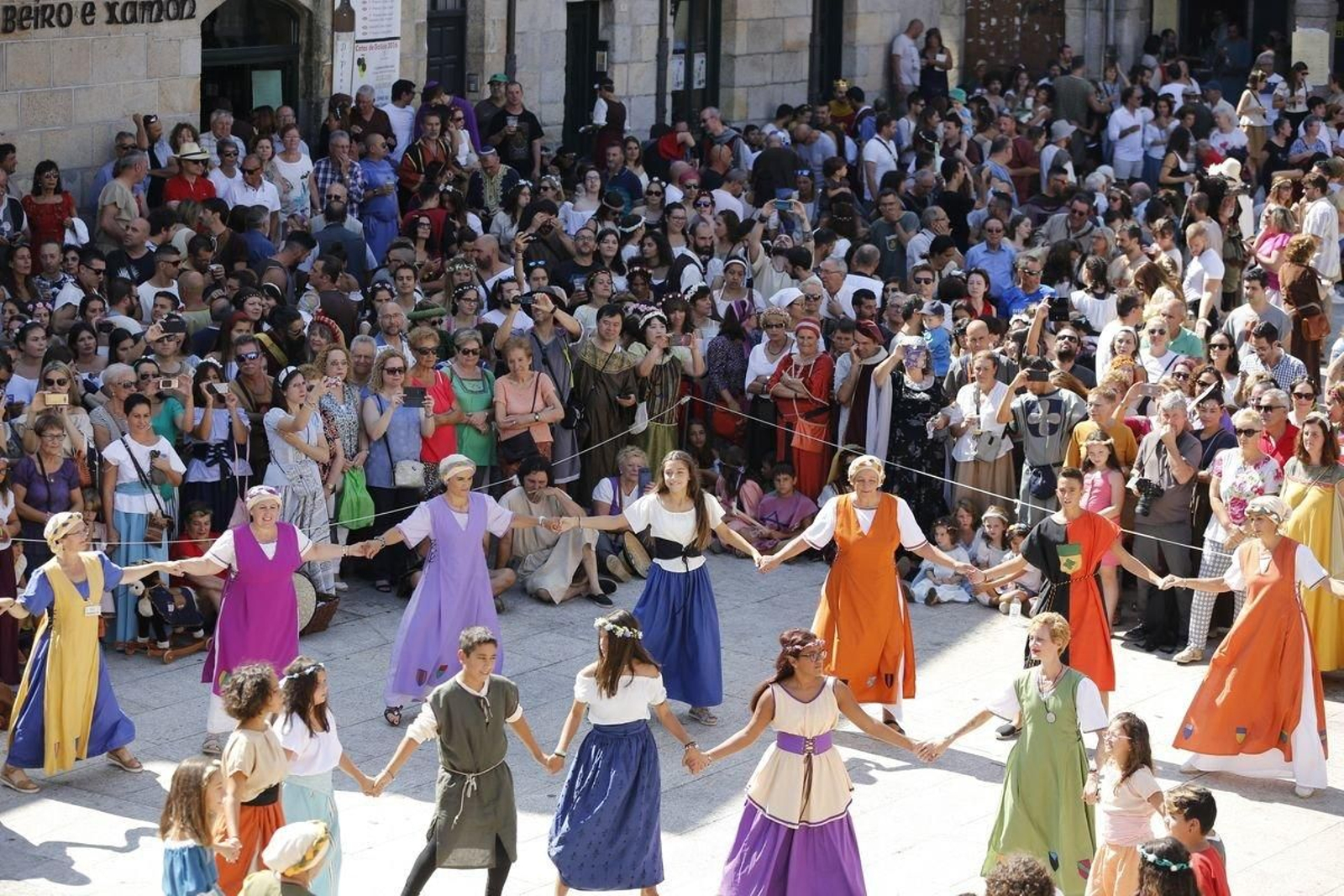 Ribadavia. 31/08/2019. Festa da Istoria en Ribadavia.
Foto: Xesús Fariñas