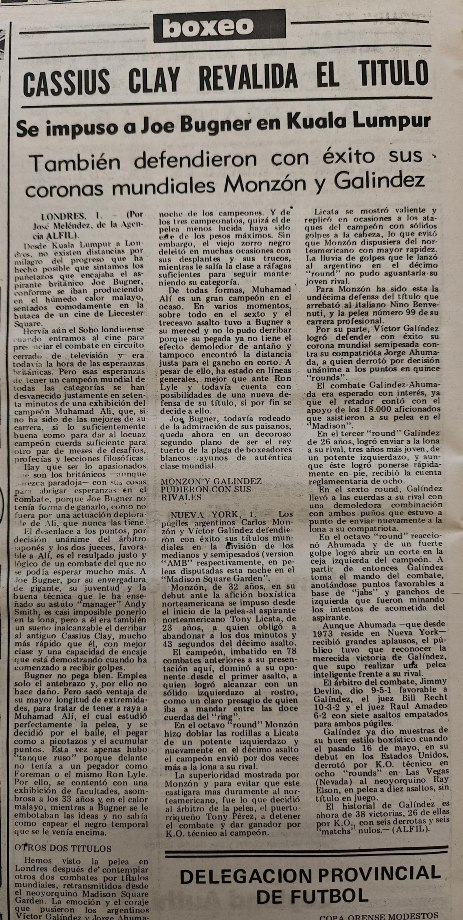 Hemeroteca del 4 de julio.