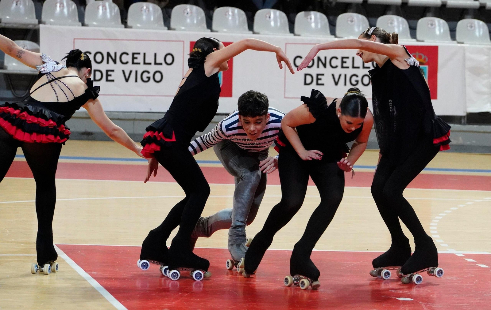 Galería | Vigo acoge el Campeonato Gallego de Patinaje Show