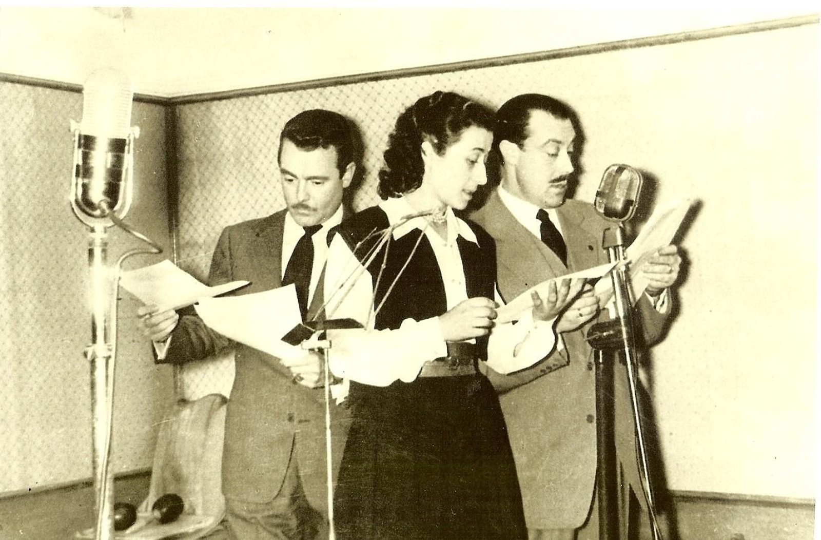 Foto Pepe Iglesias El Zorro en Radio Vigo.