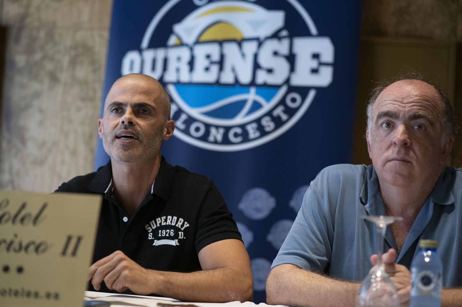 Rueda de prensa del COB. En la foto Francisco Gómez, Gonzalo Iglesias y Eduardo Villar.
Foto: Xesús Fariñas
