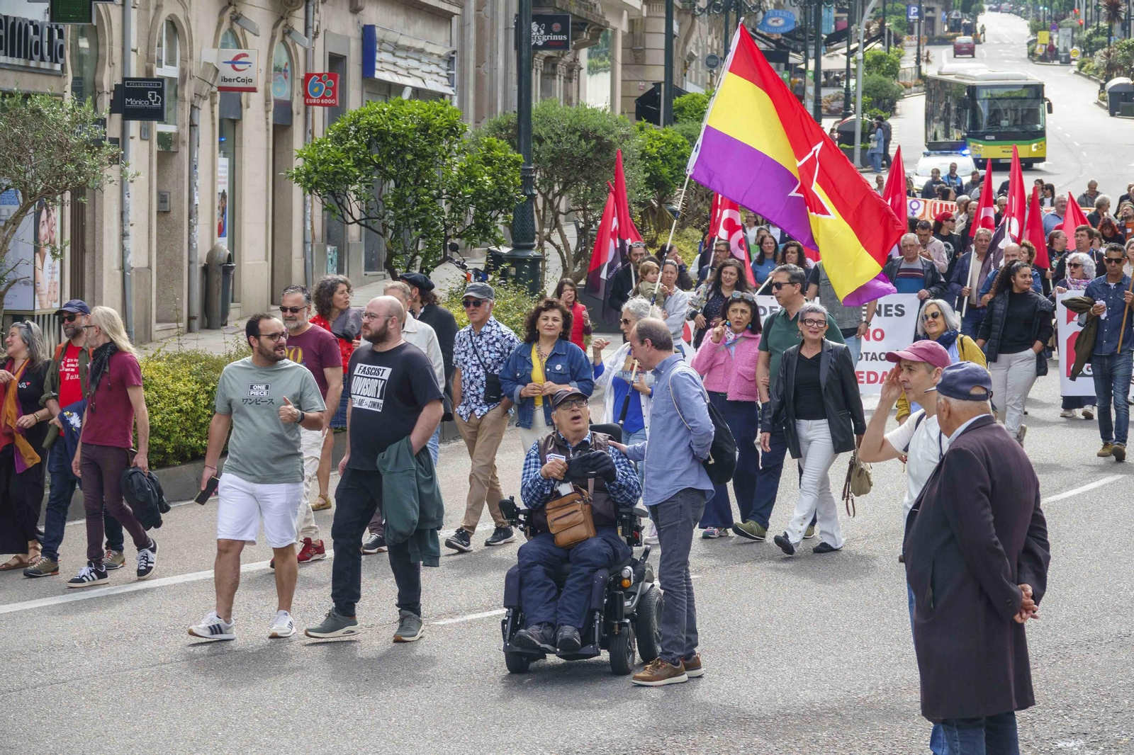 Galería | Jornada de reivindicaciones por el Día del Trabajador en Vigo