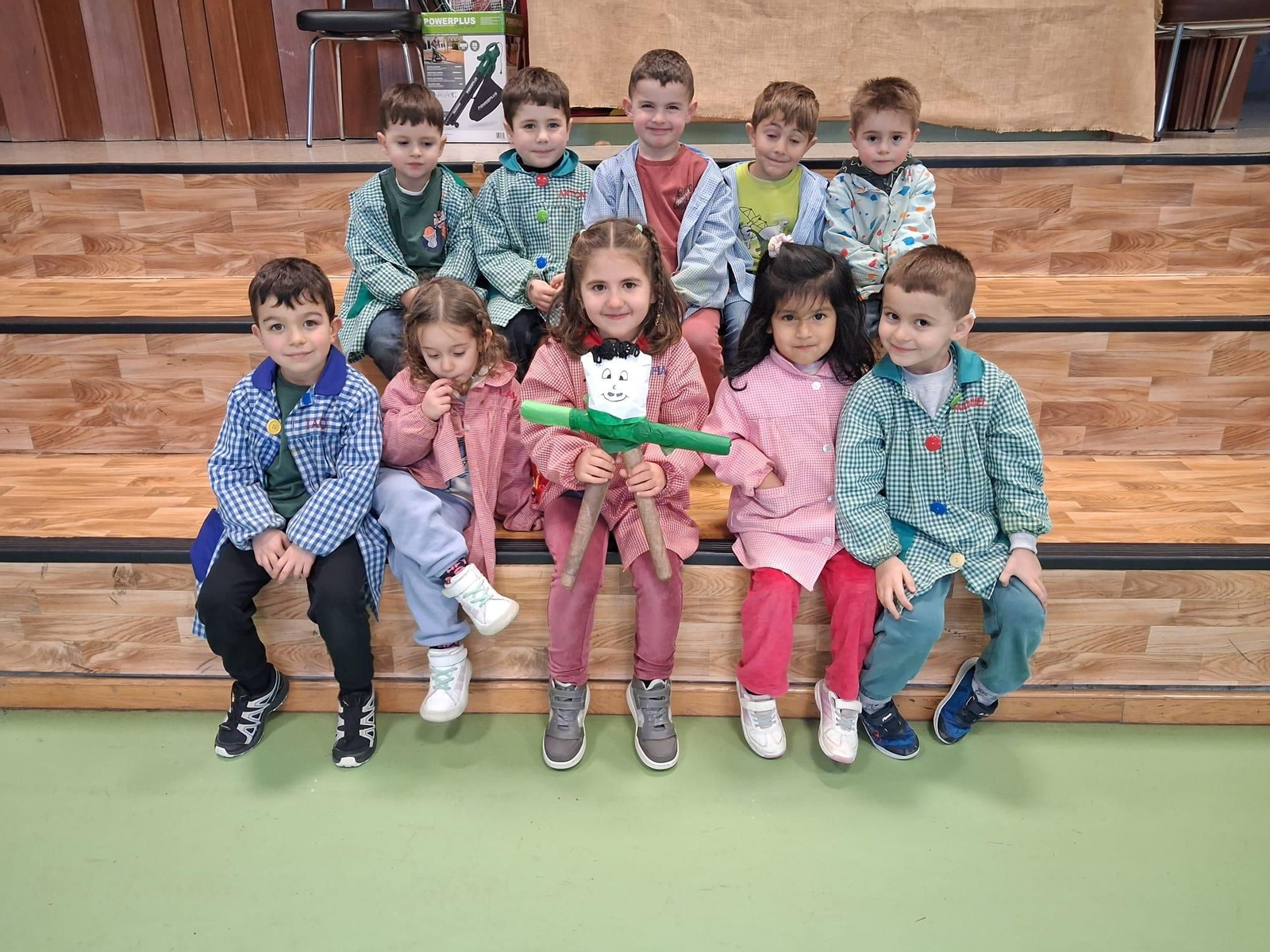 O Entroido no colexio de Sarreaus