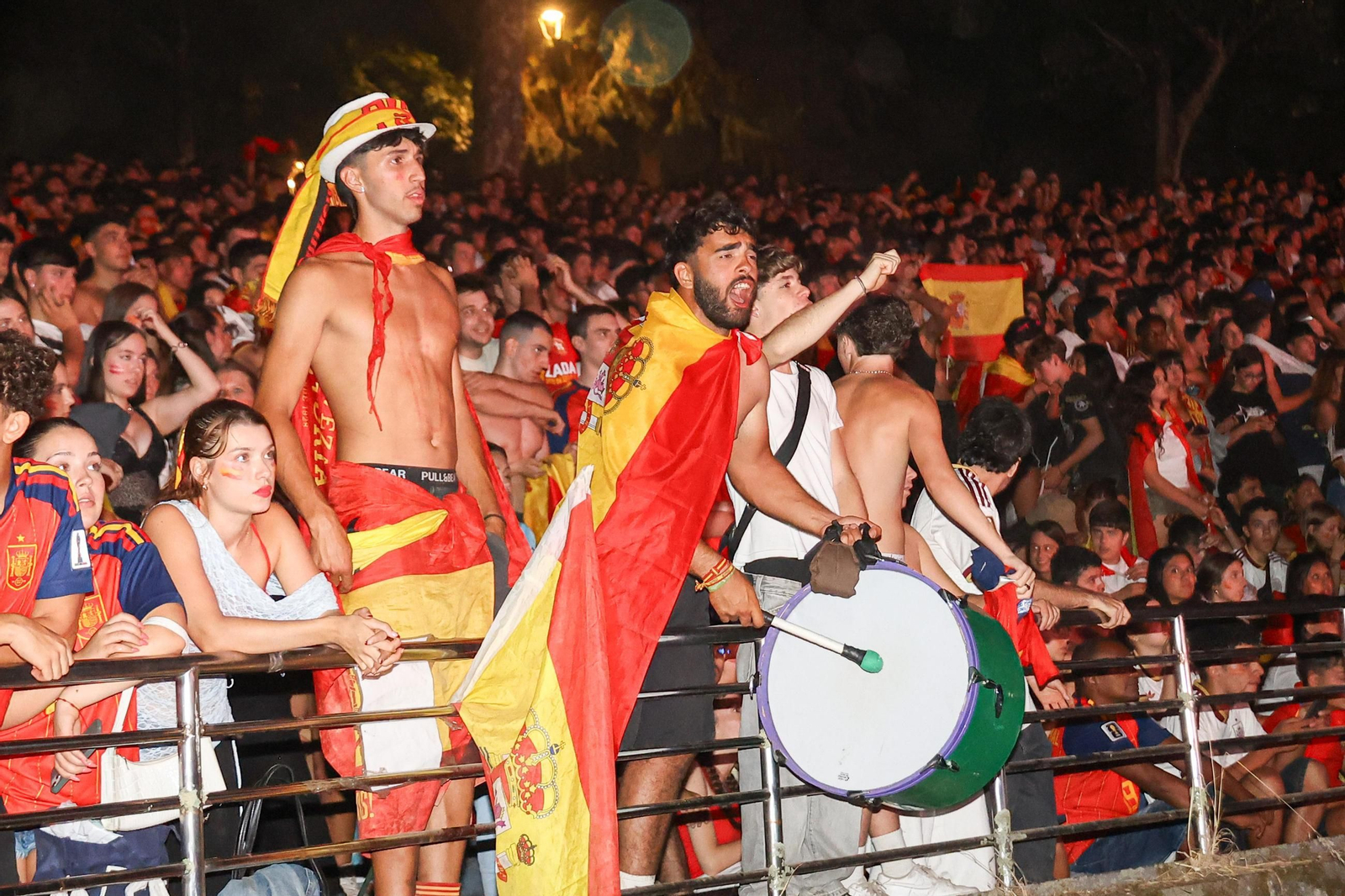 Galería | Vigo celebra la victoria de España en el Mundial 2026