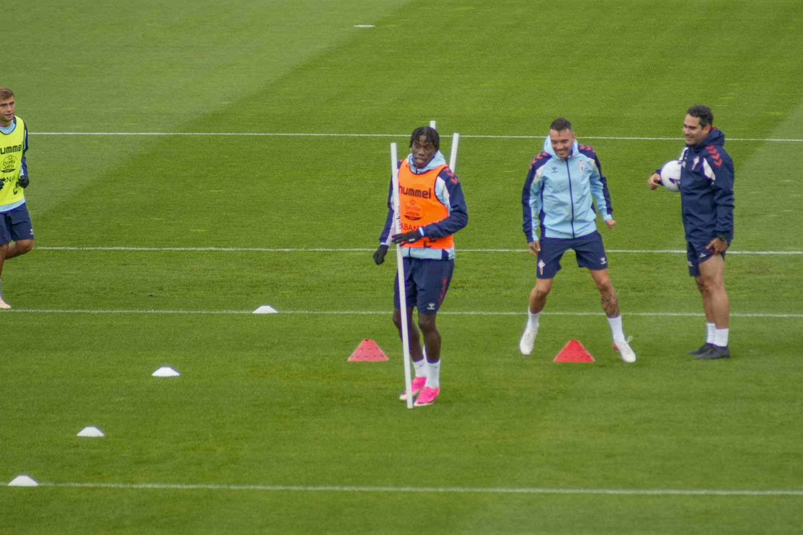 Galería | El Celta prepara su duelo ante Osasuna con Driouech ya incorporado