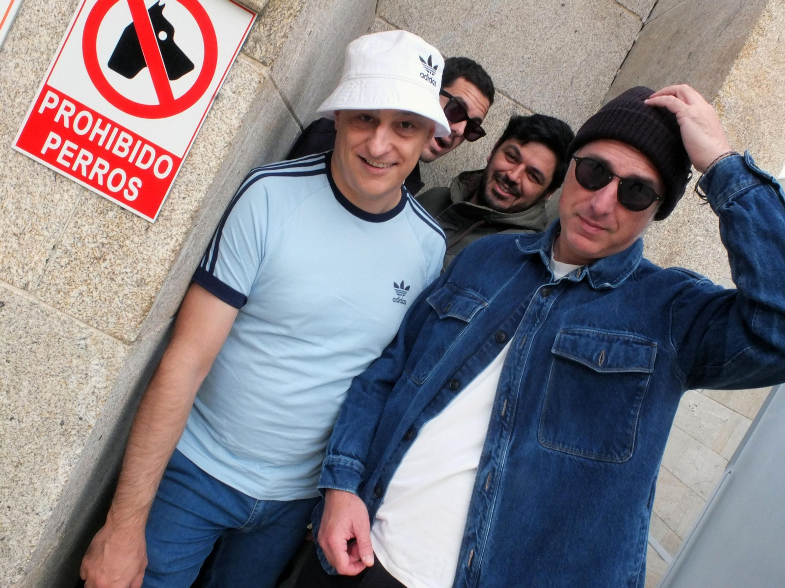 La banda viguesa Los Marcianos.