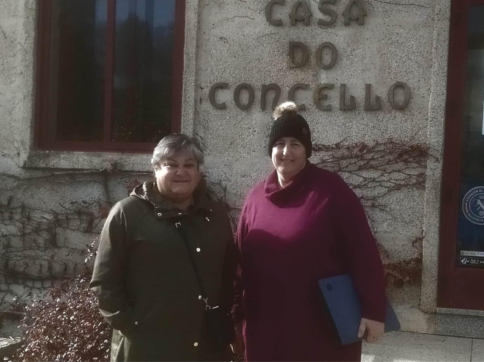 Ernesta Seoane y Teresa Garrido, del BNG.