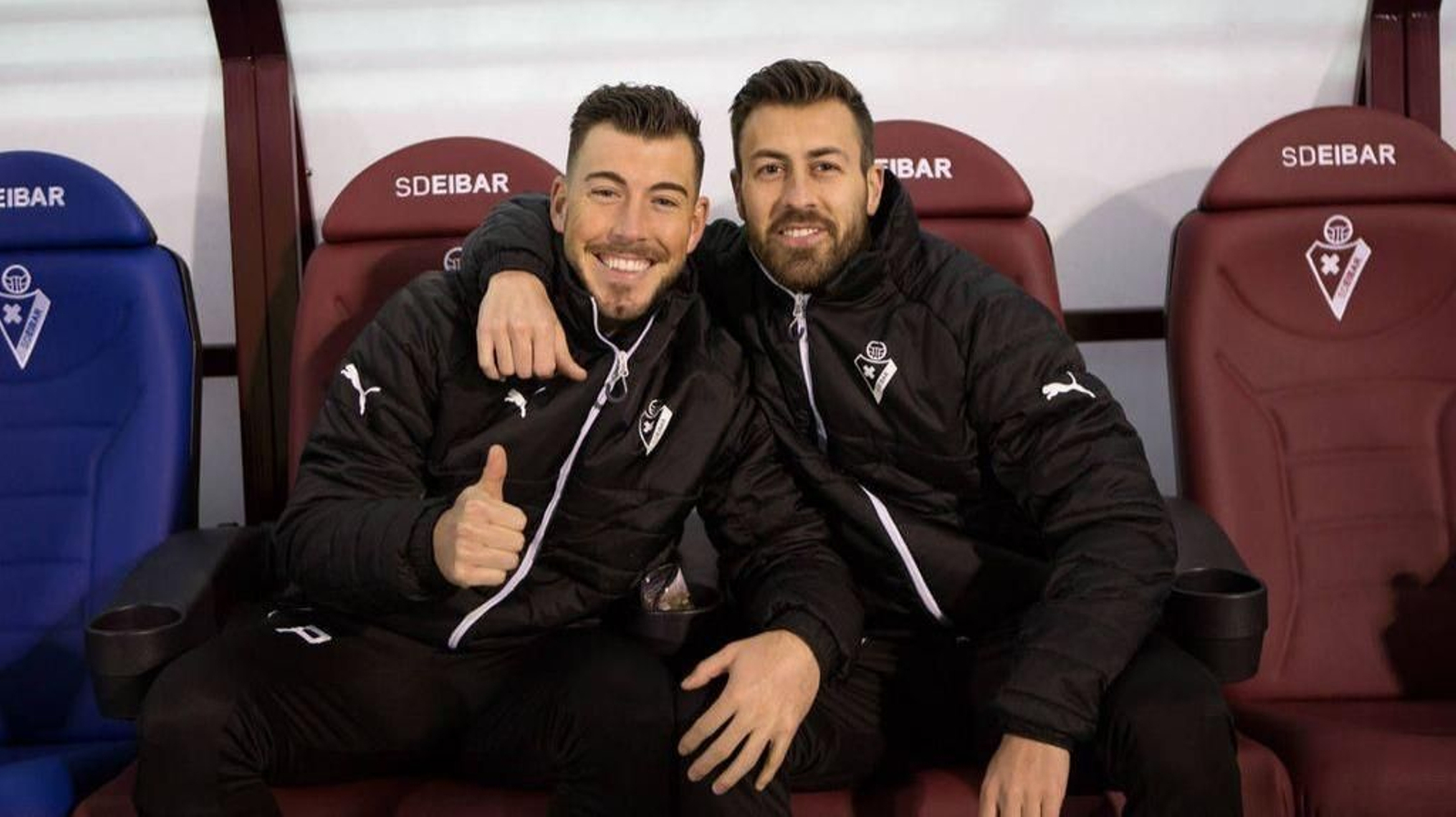 Sergi Enrich y Antonio Luna.