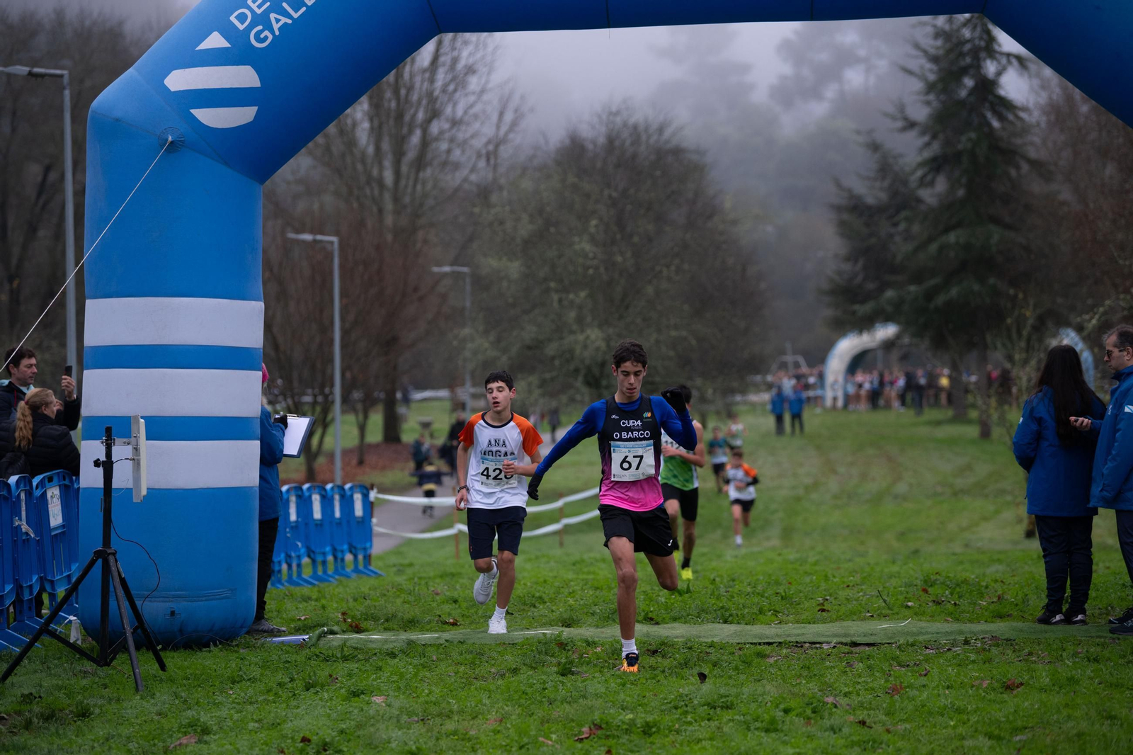Galería | El Campeonato Provincial de Cross escolar vive una jornada más en Ribadavia